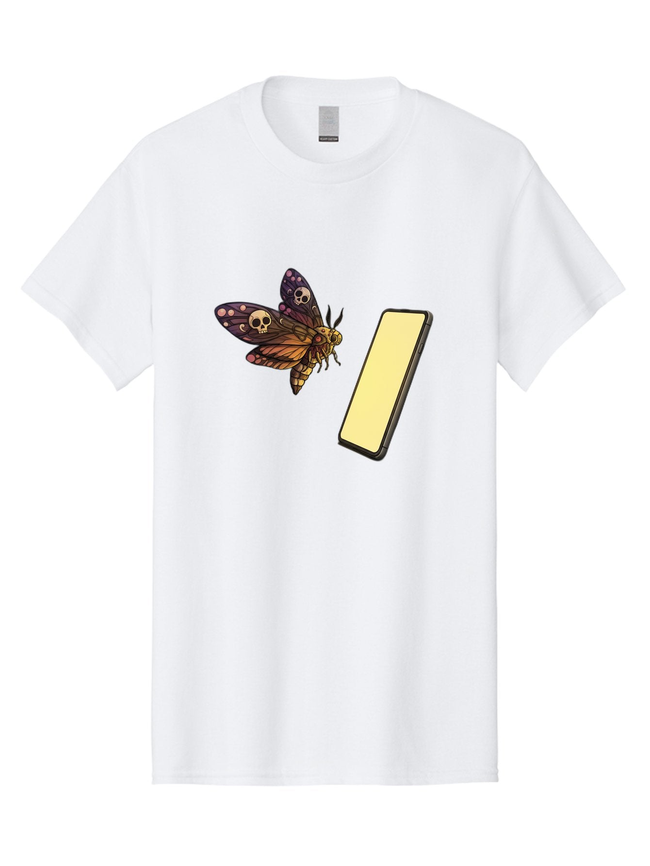 Death-S-Head-Hawkmoth Men'S Graphic Tee, 100% Cotton, Comfortable Casual Summer Wear, Machine Washable, Vintage Camera, Old Camera, Antique Camera, Black Camera, Classic Photography, Photography Equipment, Nostalgic Device, Film Camera, Bam236 13