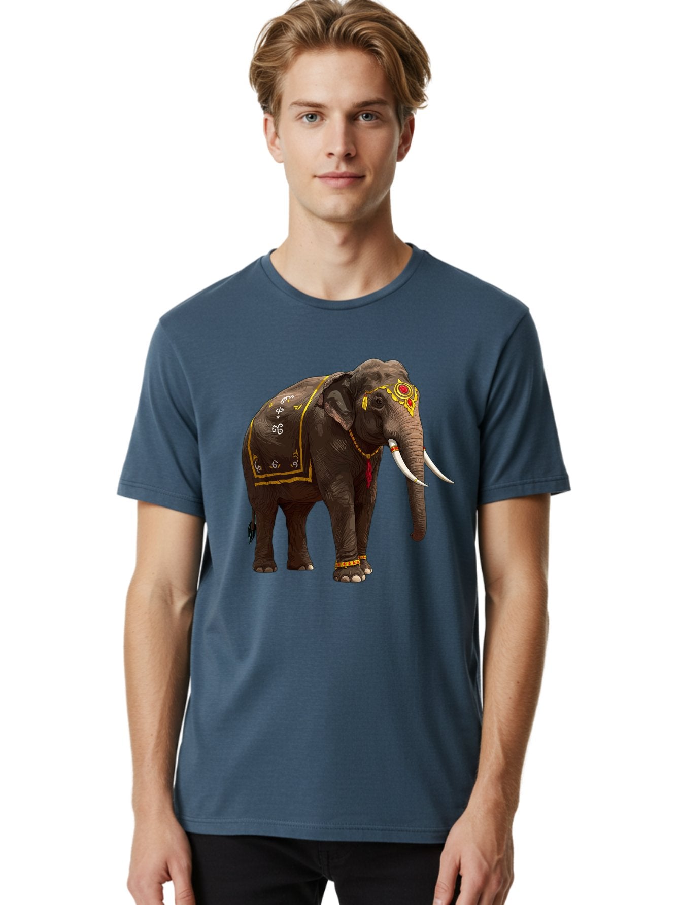 Decorated-Elephant Men'S Graphic Tee, 100% Cotton, Comfortable Casual Summer Wear, Machine Washable, Vintage Camera, Old Camera, Antique Camera, Black Camera, Classic Photography, Photography Equipment, Nostalgic Device, Film Camera, Bam237 25