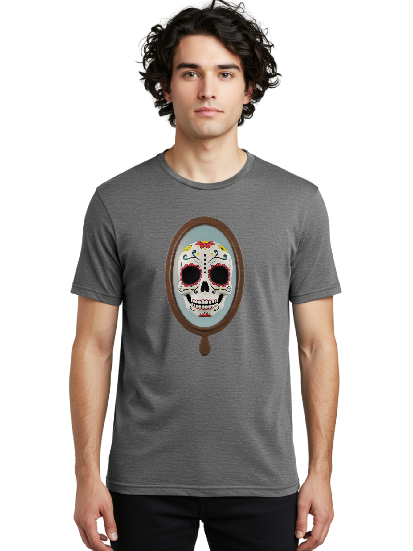 Decorated-Skull Men'S Graphic Tee, 100% Cotton, Comfortable Casual Summer Wear, Machine Washable, Vintage Camera, Old Camera, Antique Camera, Black Camera, Classic Photography, Photography Equipment, Nostalgic Device, Film Camera, Camera Art Bam238 20