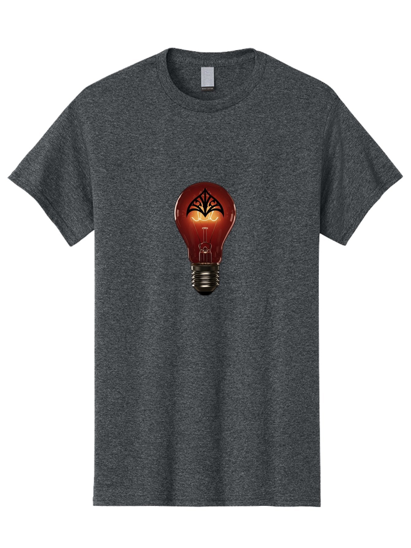 Decorative-Light-Bulb Men'S Graphic Tee, 100% Cotton, Comfortable Casual Summer Wear, Machine Washable, Vintage Camera, Old Camera, Antique Camera, Black Camera, Classic Photography, Photography Equipment, Nostalgic Device, Film Camera, Bam240 8