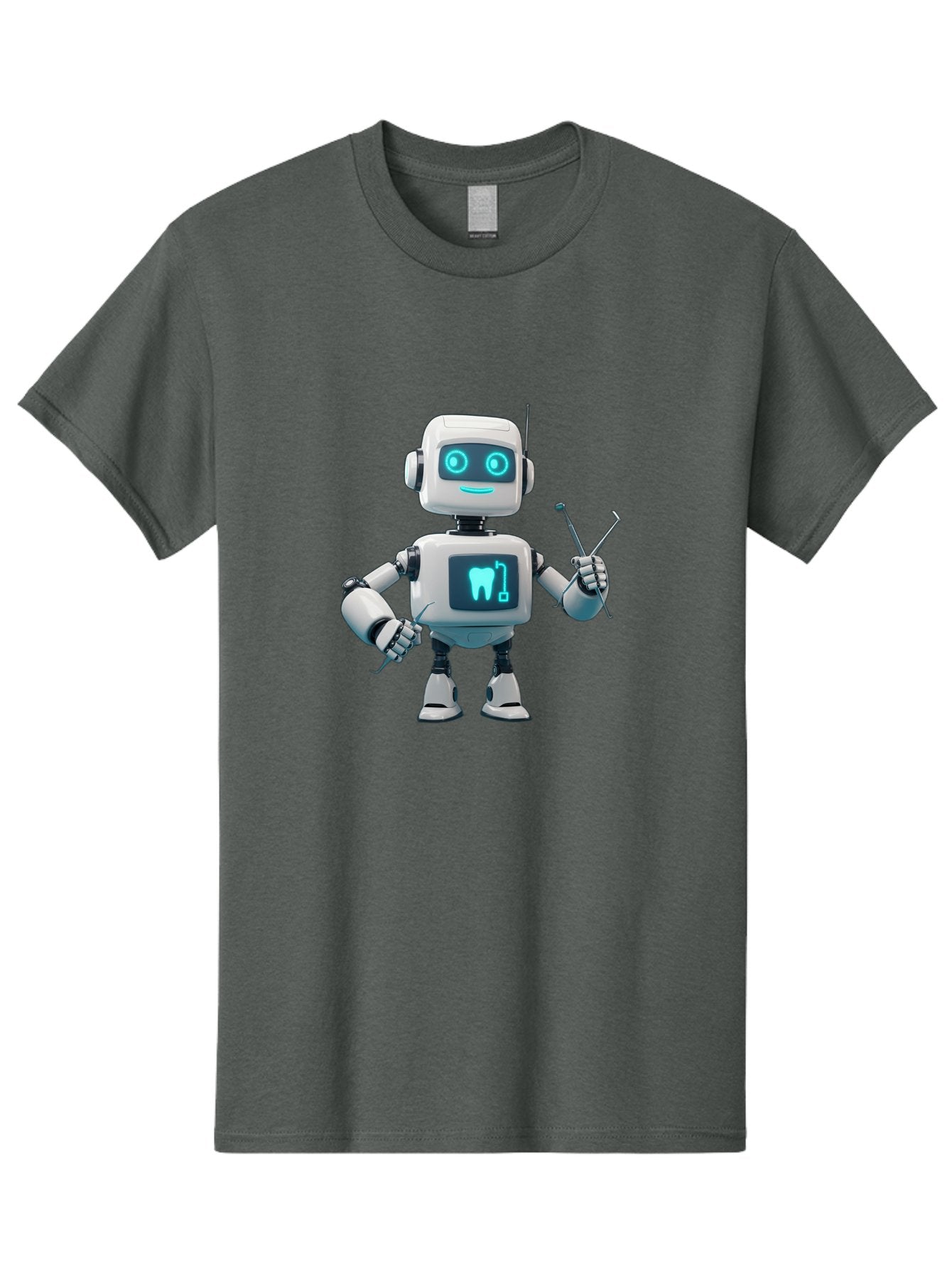 Dental-Robot-1 Men'S Graphic Tee, 100% Cotton, Comfortable Casual Summer Wear, Machine Washable, Vintage Camera, Old Camera, Antique Camera, Black Camera, Classic Photography, Photography Equipment, Nostalgic Device, Film Camera, Camera Art Bam243 12