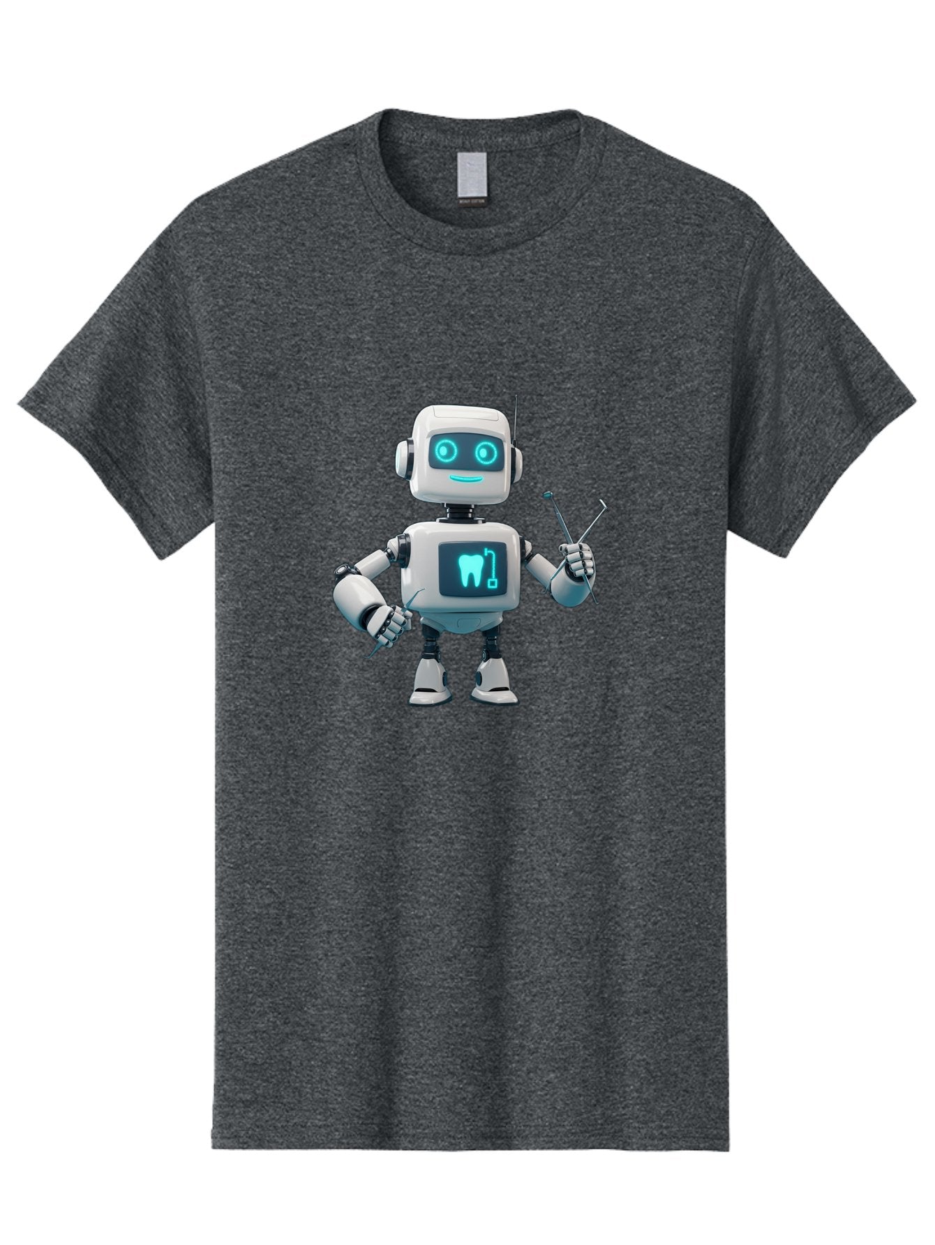 Dental-Robot-1 Men'S Graphic Tee, 100% Cotton, Comfortable Casual Summer Wear, Machine Washable, Vintage Camera, Old Camera, Antique Camera, Black Camera, Classic Photography, Photography Equipment, Nostalgic Device, Film Camera, Camera Art Bam243 15