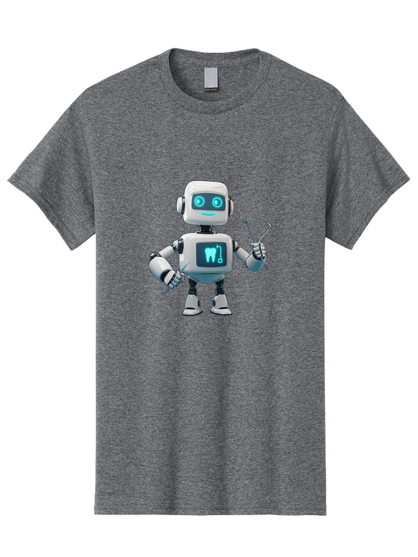 Dental-Robot-1 Men'S Graphic Tee, 100% Cotton, Comfortable Casual Summer Wear, Machine Washable, Vintage Camera, Old Camera, Antique Camera, Black Camera, Classic Photography, Photography Equipment, Nostalgic Device, Film Camera, Camera Art Bam243 3