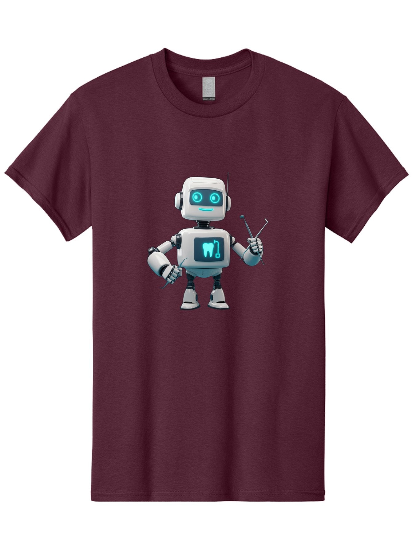 Dental-Robot-1 Men'S Graphic Tee, 100% Cotton, Comfortable Casual Summer Wear, Machine Washable, Vintage Camera, Old Camera, Antique Camera, Black Camera, Classic Photography, Photography Equipment, Nostalgic Device, Film Camera, Camera Art Bam243 4