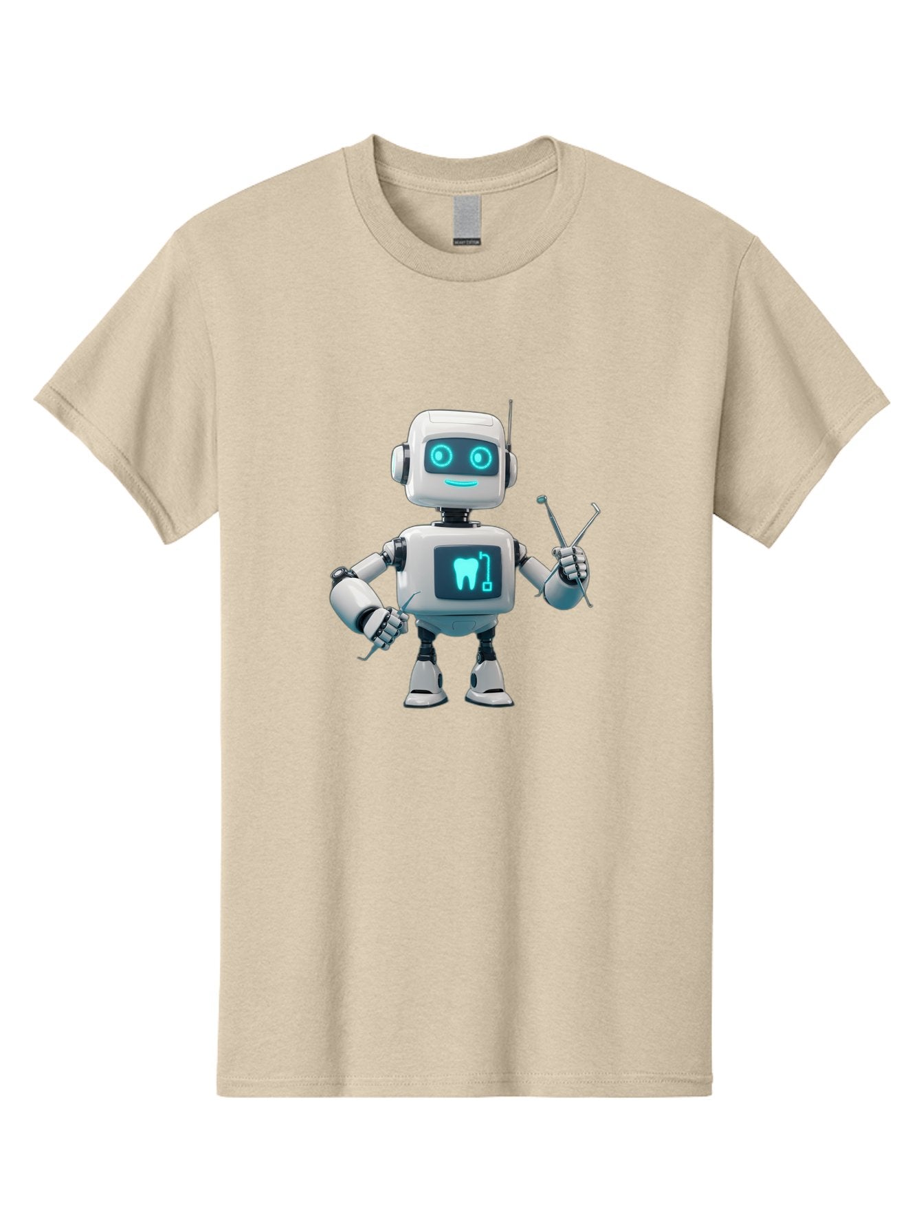 Dental-Robot-1 Men'S Graphic Tee, 100% Cotton, Comfortable Casual Summer Wear, Machine Washable, Vintage Camera, Old Camera, Antique Camera, Black Camera, Classic Photography, Photography Equipment, Nostalgic Device, Film Camera, Camera Art Bam243 5