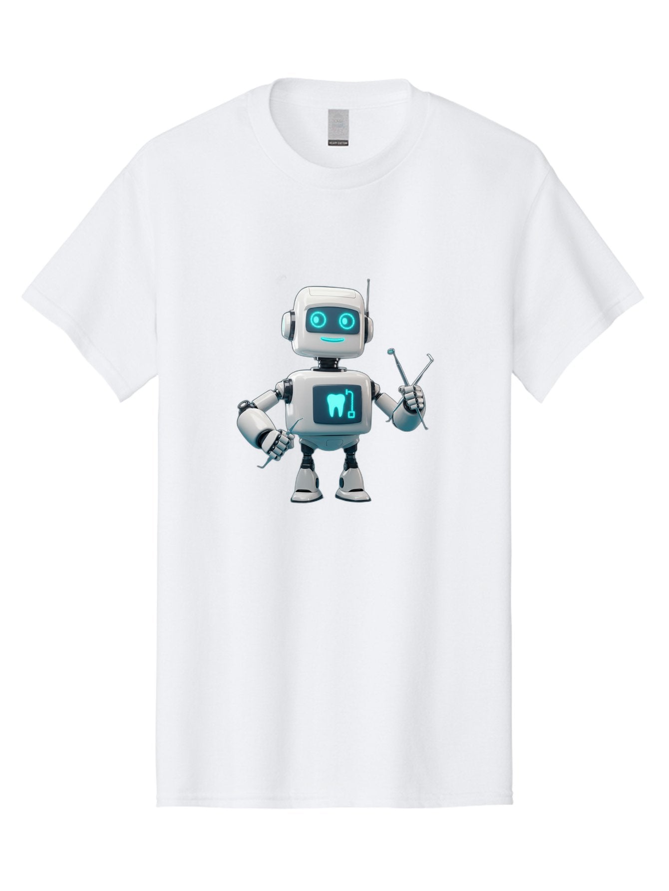 Dental-Robot-1 Men'S Graphic Tee, 100% Cotton, Comfortable Casual Summer Wear, Machine Washable, Vintage Camera, Old Camera, Antique Camera, Black Camera, Classic Photography, Photography Equipment, Nostalgic Device, Film Camera, Camera Art Bam243
