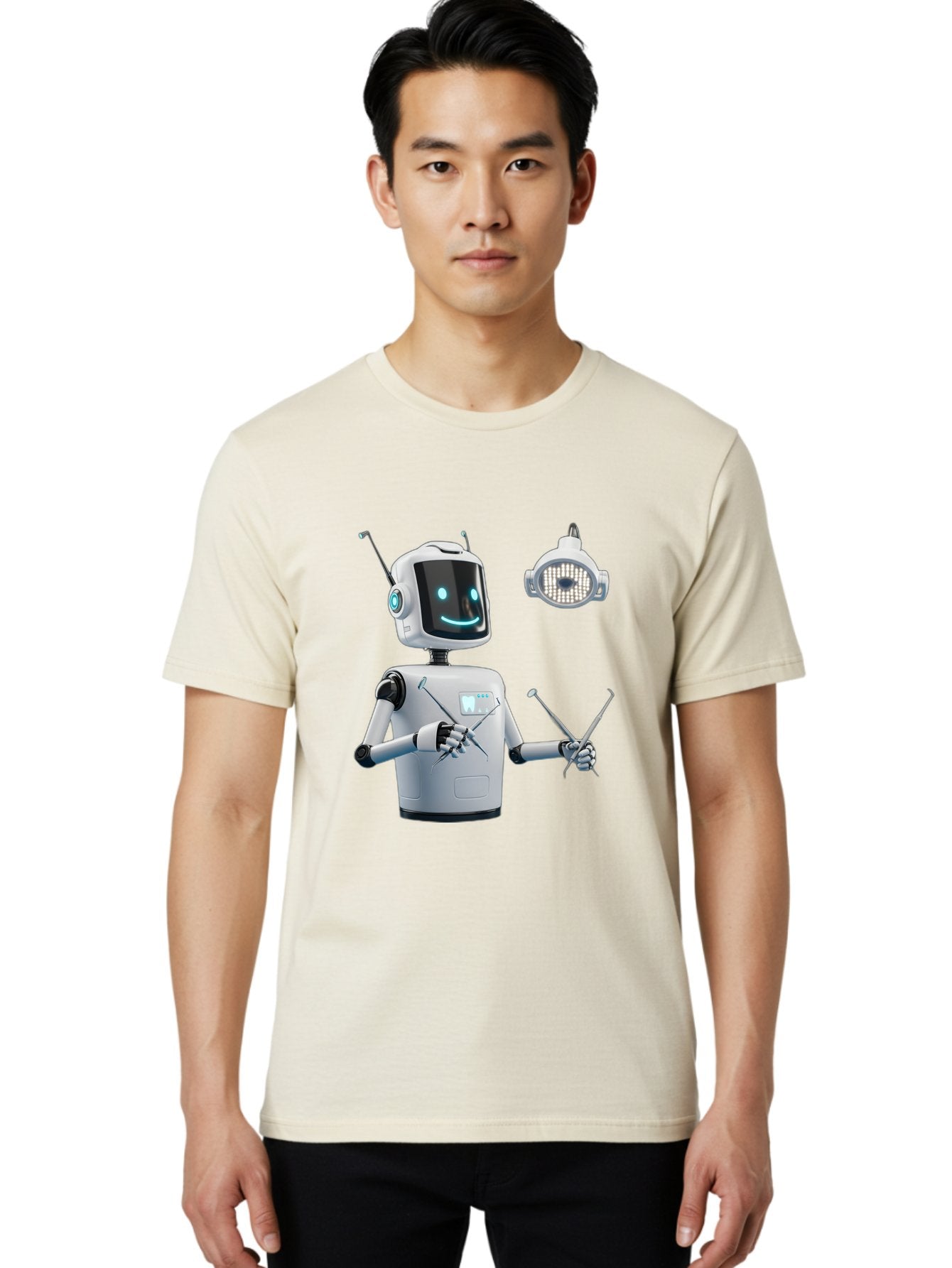 Dentist-Robot Men'S Graphic Tee, 100% Cotton, Comfortable Casual Summer Wear, Machine Washable, Vintage Camera, Old Camera, Antique Camera, Black Camera, Classic Photography, Photography Equipment, Nostalgic Device, Film Camera, Camera Art Bam245 17