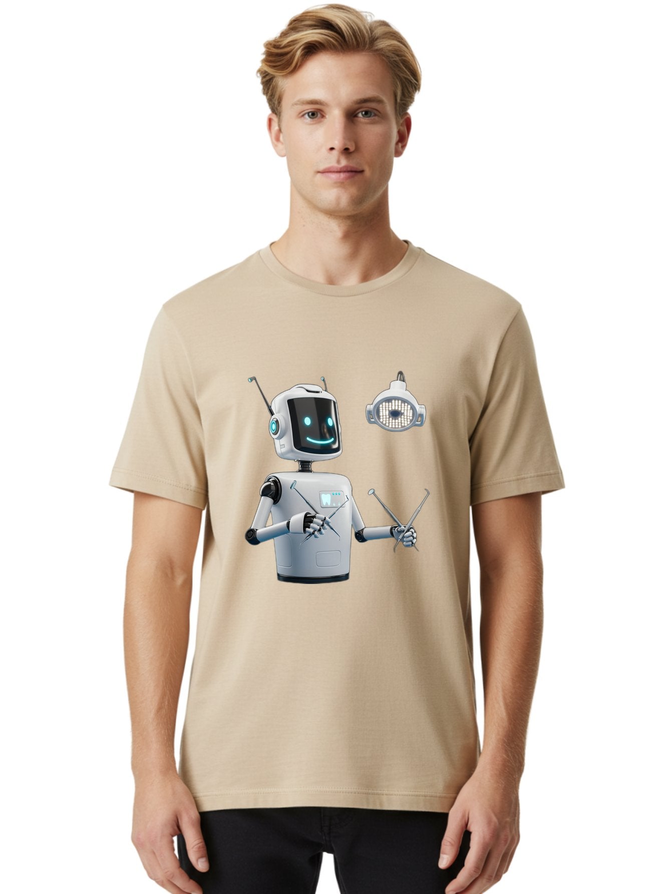 Dentist-Robot Men'S Graphic Tee, 100% Cotton, Comfortable Casual Summer Wear, Machine Washable, Vintage Camera, Old Camera, Antique Camera, Black Camera, Classic Photography, Photography Equipment, Nostalgic Device, Film Camera, Camera Art Bam245 30