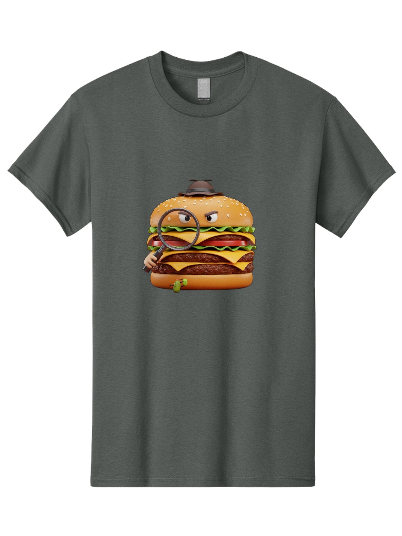 Detective-Burger Men'S Graphic Tee, 100% Cotton, Comfortable Casual Summer Wear, Machine Washable, Vintage Camera, Old Camera, Antique Camera, Black Camera, Classic Photography, Photography Equipment, Nostalgic Device, Film Camera, Camera Art Bam250 4