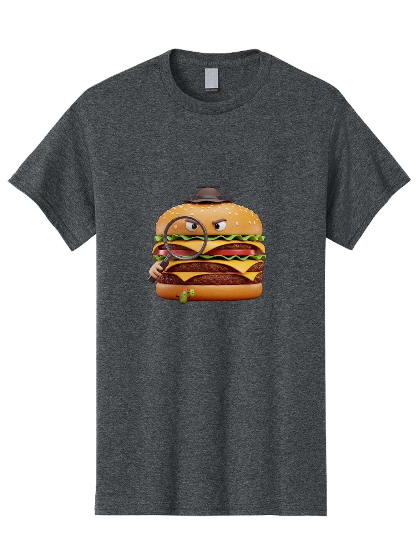 Detective-Burger Men'S Graphic Tee, 100% Cotton, Comfortable Casual Summer Wear, Machine Washable, Vintage Camera, Old Camera, Antique Camera, Black Camera, Classic Photography, Photography Equipment, Nostalgic Device, Film Camera, Camera Art Bam250 13