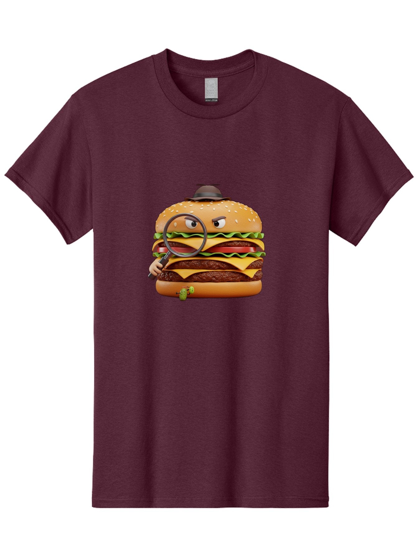 Detective-Burger Men'S Graphic Tee, 100% Cotton, Comfortable Casual Summer Wear, Machine Washable, Vintage Camera, Old Camera, Antique Camera, Black Camera, Classic Photography, Photography Equipment, Nostalgic Device, Film Camera, Camera Art Bam250 10