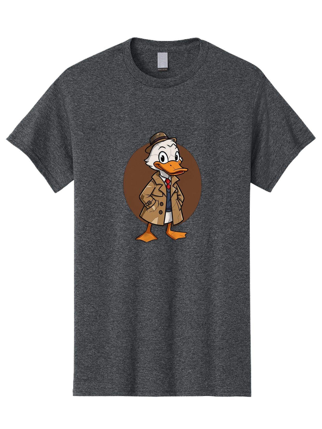 Detective-Duck-1 Men'S Graphic Tee, 100% Cotton, Comfortable Casual Summer Wear, Machine Washable, Vintage Camera, Old Camera, Antique Camera, Black Camera, Classic Photography, Photography Equipment, Nostalgic Device, Film Camera, Camera Art Bam251 14