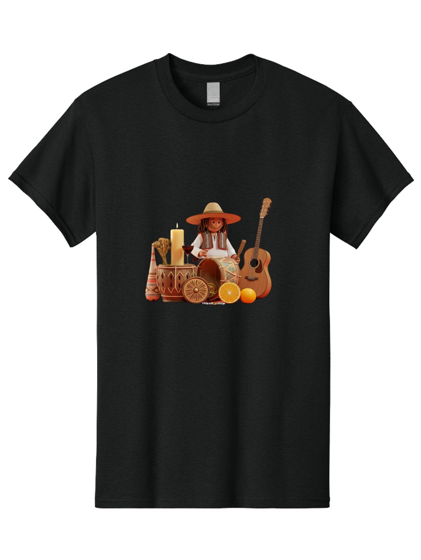 Dia-De-Los-Muertos Men'S Graphic Tee, 100% Cotton, Comfortable Casual Summer Wear, Machine Washable, Vintage Camera, Old Camera, Antique Camera, Black Camera, Classic Photography, Photography Equipment, Nostalgic Device, Film Camera, Bam256 4