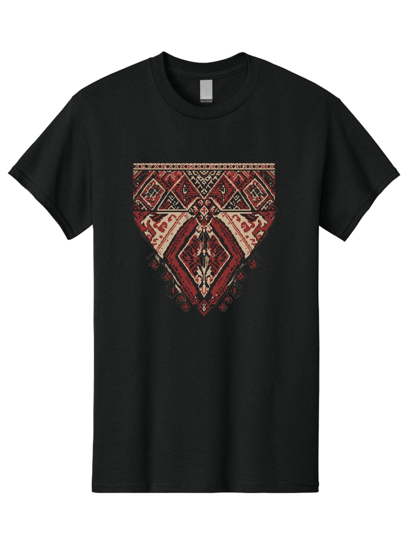 Diamond-Patterned-Rug Men'S Graphic Tee, 100% Cotton, Comfortable Casual Summer Wear, Machine Washable, Vintage Camera, Old Camera, Antique Camera, Black Camera, Classic Photography, Photography Equipment, Nostalgic Device, Film Camera, Bam259 7