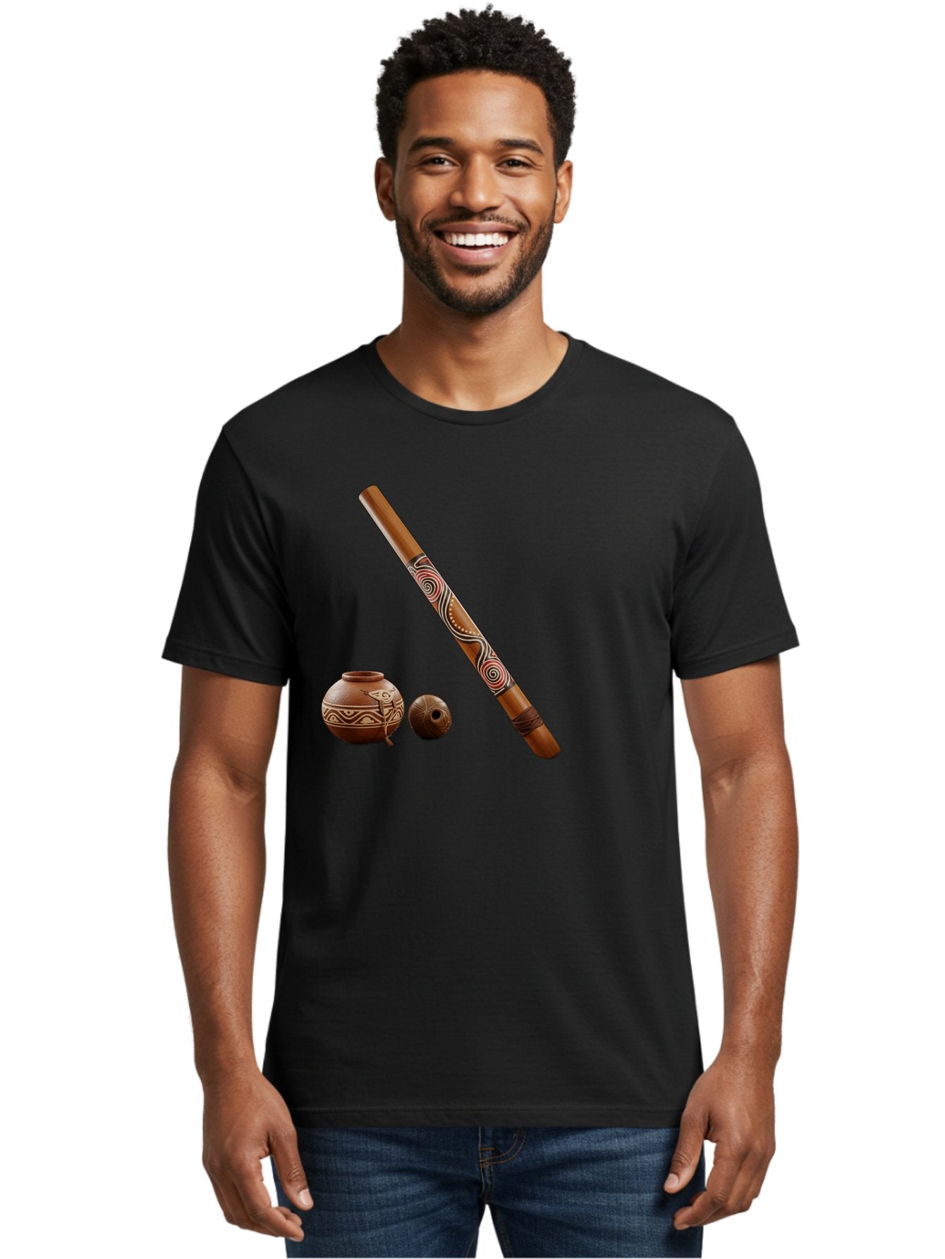 Didgeridoo Men'S Graphic Tee, 100% Cotton, Comfortable Casual Summer Wear, Machine Washable, Vintage Camera, Old Camera, Antique Camera, Black Camera, Classic Photography, Photography Equipment, Nostalgic Device, Film Camera, Camera Art Bam260 24