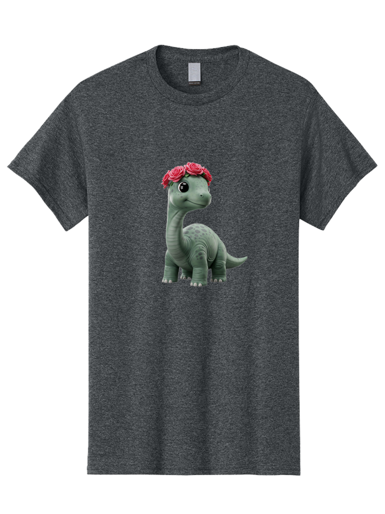 Dino-With-Flowers-Crown Men'S Graphic Tee, 100% Cotton, Comfortable Casual Summer Wear, Machine Washable, Vintage Camera, Old Camera, Antique Camera, Black Camera, Classic Photography, Photography Equipment, Nostalgic Device, Film Camera, Bam262