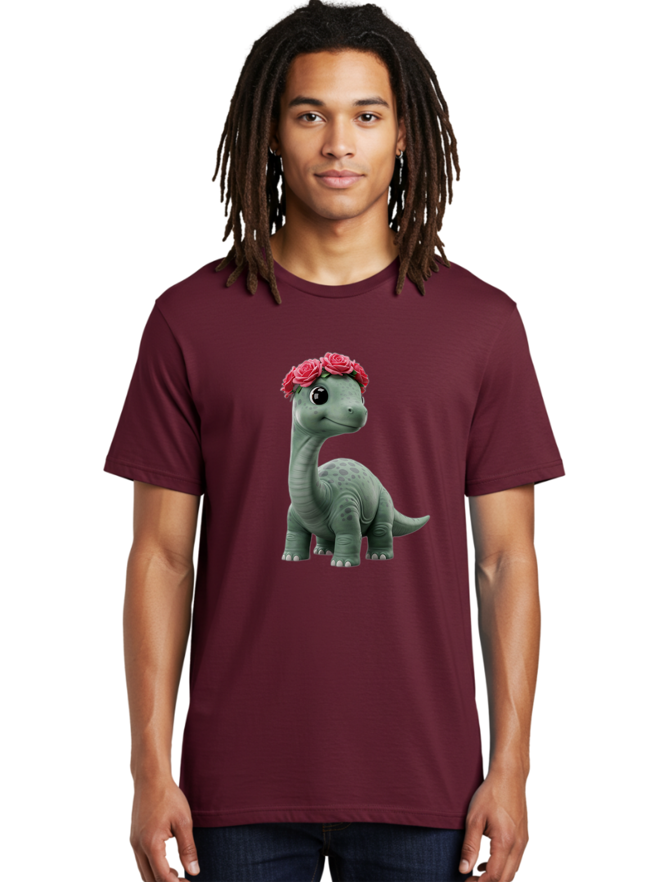 Dino-With-Flowers-Crown Men'S Graphic Tee, 100% Cotton, Comfortable Casual Summer Wear, Machine Washable, Vintage Camera, Old Camera, Antique Camera, Black Camera, Classic Photography, Photography Equipment, Nostalgic Device, Film Camera, Bam262 22