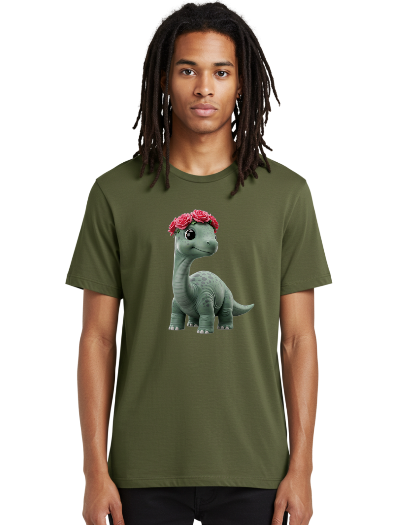 Dino-With-Flowers-Crown Men'S Graphic Tee, 100% Cotton, Comfortable Casual Summer Wear, Machine Washable, Vintage Camera, Old Camera, Antique Camera, Black Camera, Classic Photography, Photography Equipment, Nostalgic Device, Film Camera, Bam262 28