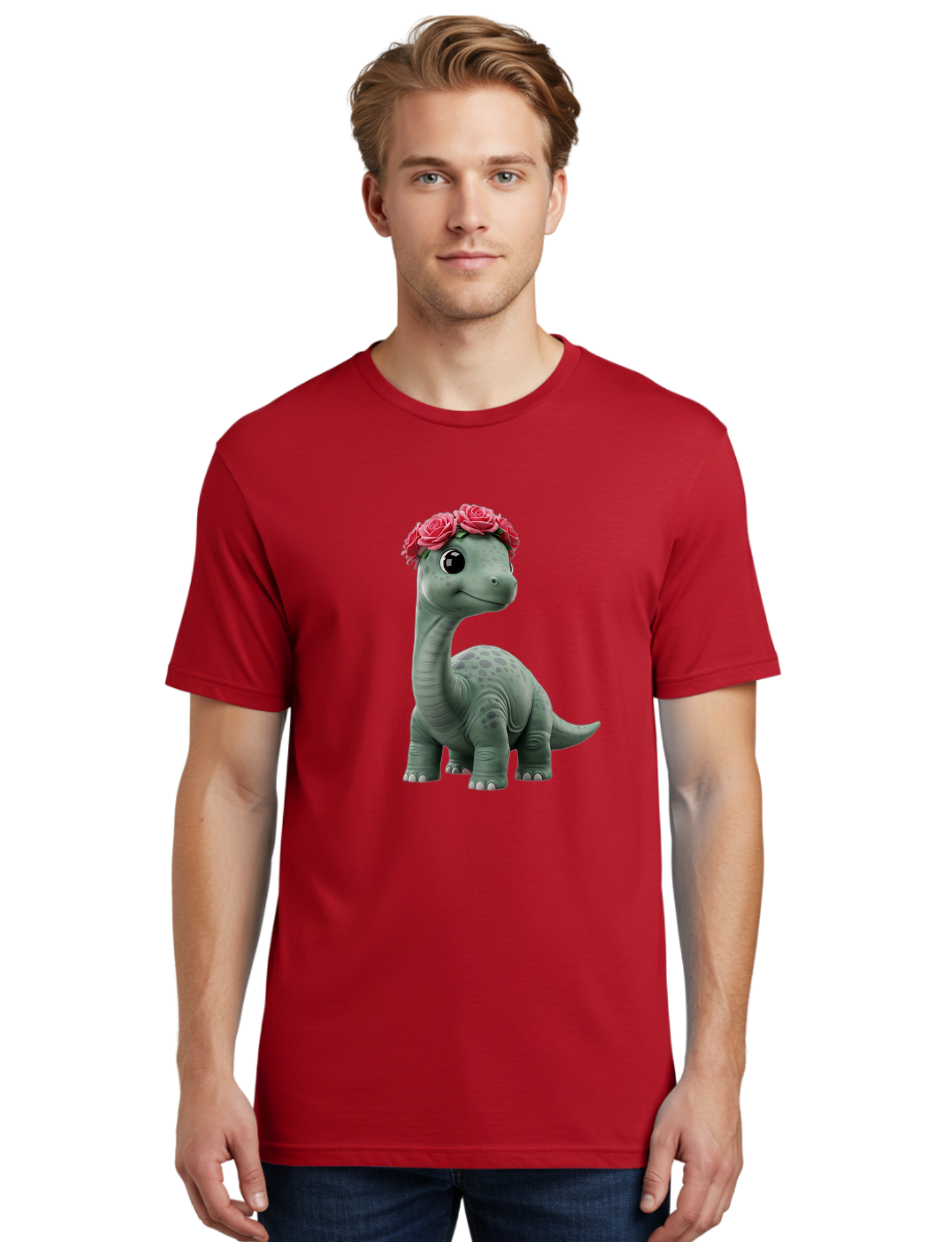 Dino-With-Flowers-Crown Men'S Graphic Tee, 100% Cotton, Comfortable Casual Summer Wear, Machine Washable, Vintage Camera, Old Camera, Antique Camera, Black Camera, Classic Photography, Photography Equipment, Nostalgic Device, Film Camera, Bam262 18