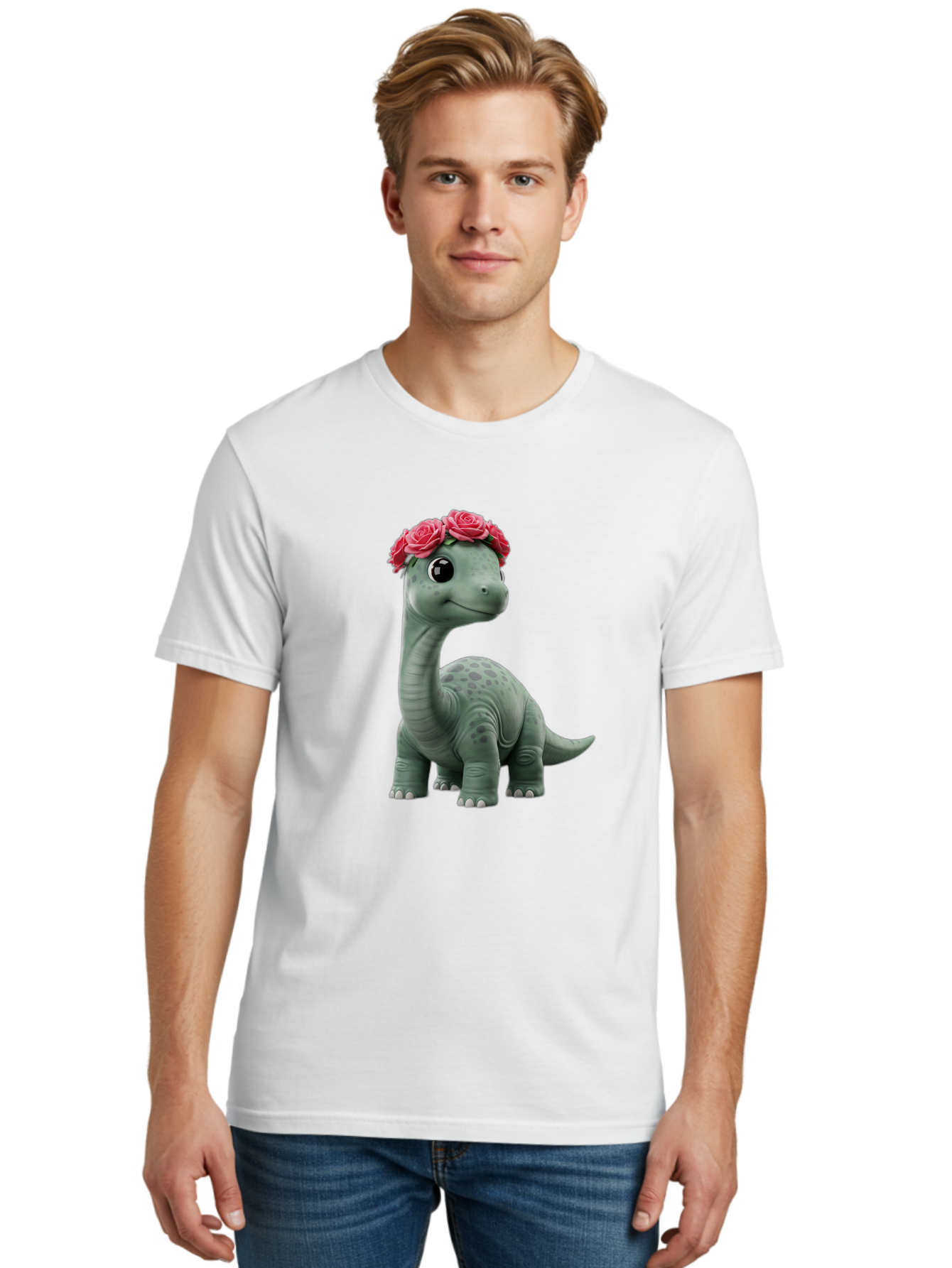 Dino-With-Flowers-Crown Men'S Graphic Tee, 100% Cotton, Comfortable Casual Summer Wear, Machine Washable, Vintage Camera, Old Camera, Antique Camera, Black Camera, Classic Photography, Photography Equipment, Nostalgic Device, Film Camera, Bam262 29