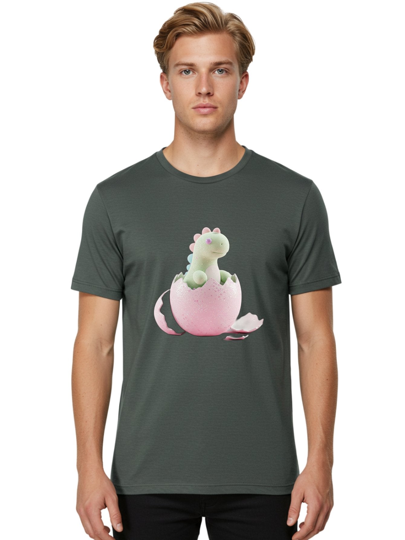 Dinosaur-Hatching Men'S Graphic Tee, 100% Cotton, Comfortable Casual Summer Wear, Machine Washable, Vintage Camera, Old Camera, Antique Camera, Black Camera, Classic Photography, Photography Equipment, Nostalgic Device, Film Camera, Camera Art Bam265 27