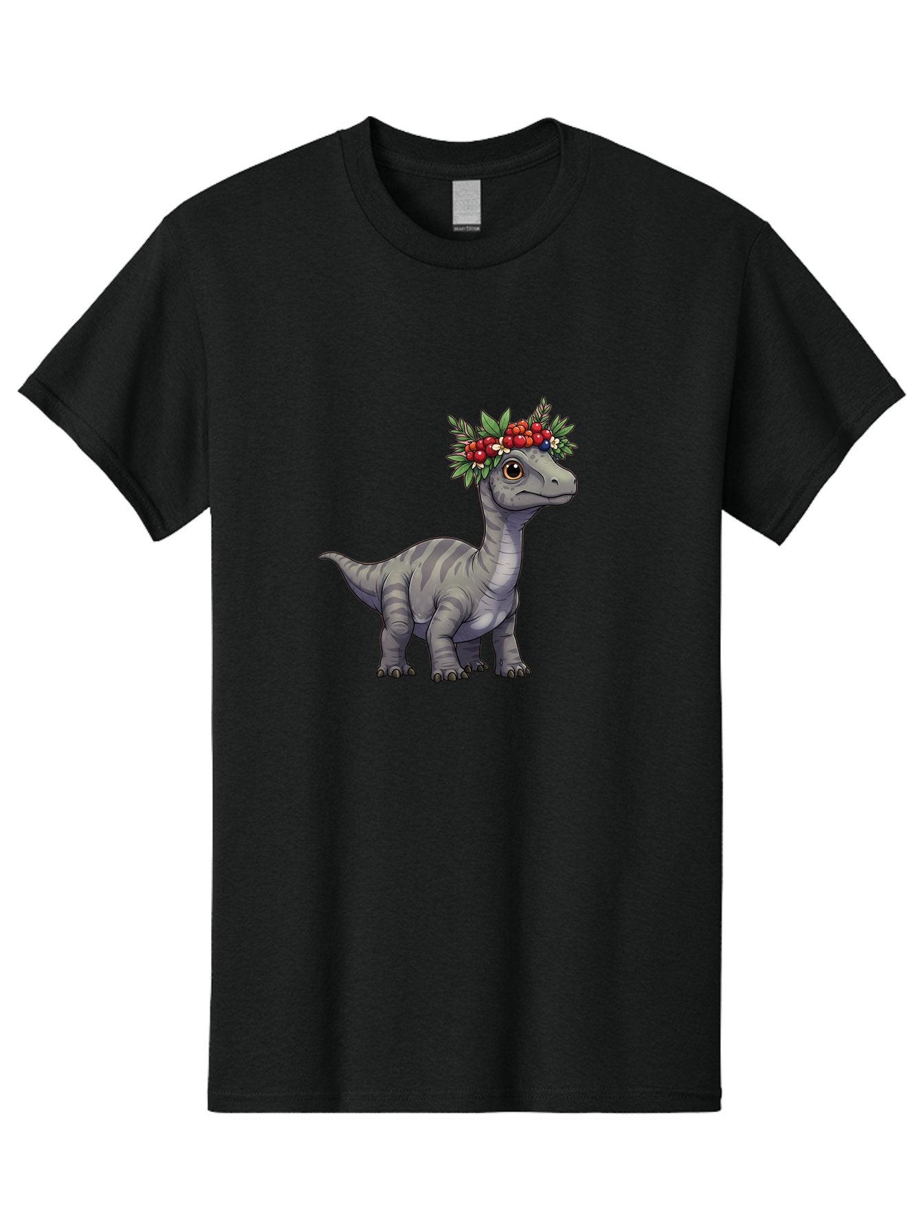 Dinosaur-With-Flower-Crown-1 Men'S Graphic Tee, 100% Cotton, Comfortable Casual Summer Wear, Machine Washable, Vintage Camera, Old Camera, Antique Camera, Black Camera, Classic Photography, Photography Equipment, Nostalgic Device, Film Camera, Bam267 14