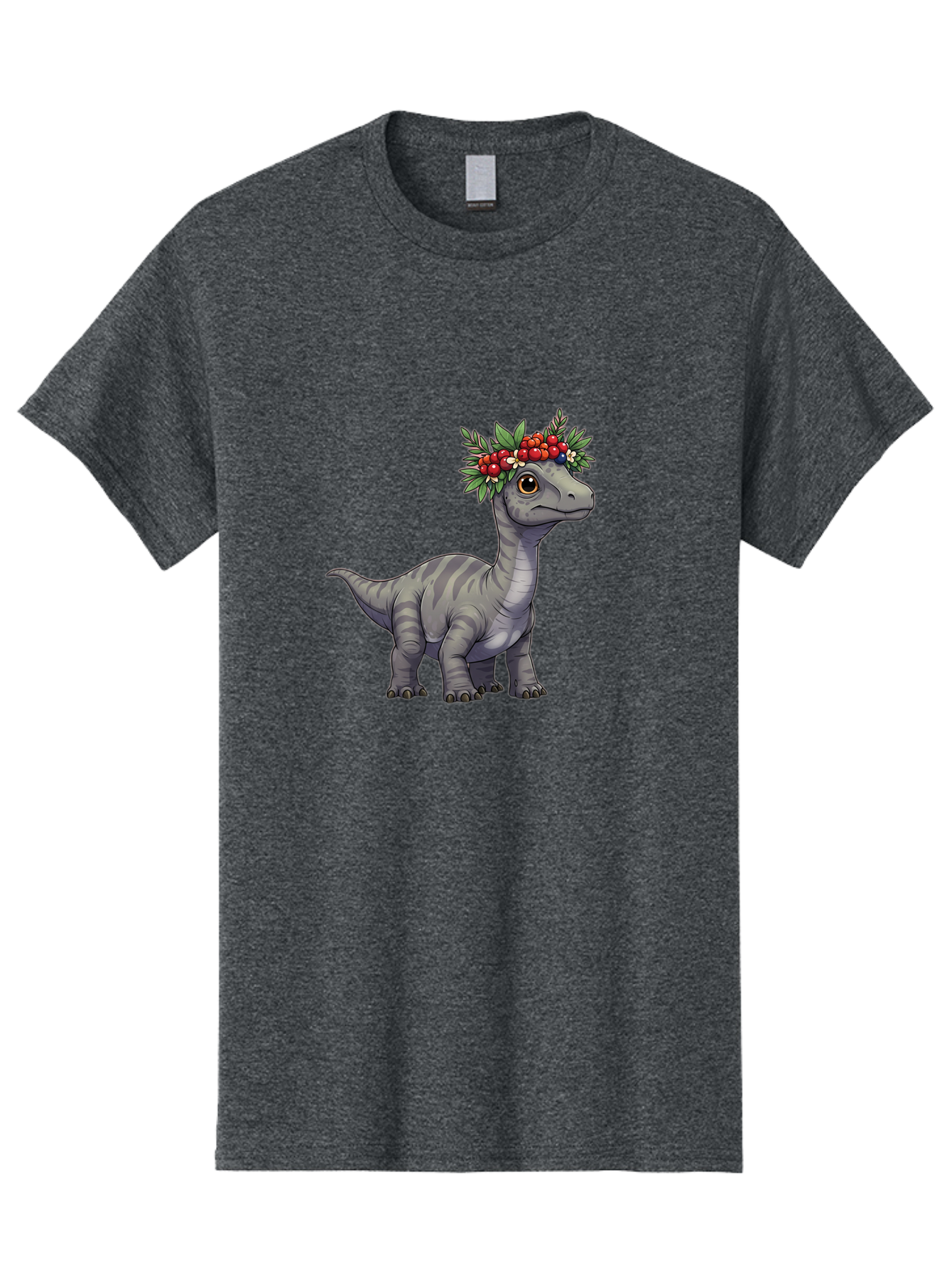 Dinosaur-With-Flower-Crown-1 Men'S Graphic Tee, 100% Cotton, Comfortable Casual Summer Wear, Machine Washable, Vintage Camera, Old Camera, Antique Camera, Black Camera, Classic Photography, Photography Equipment, Nostalgic Device, Film Camera, Bam267 15