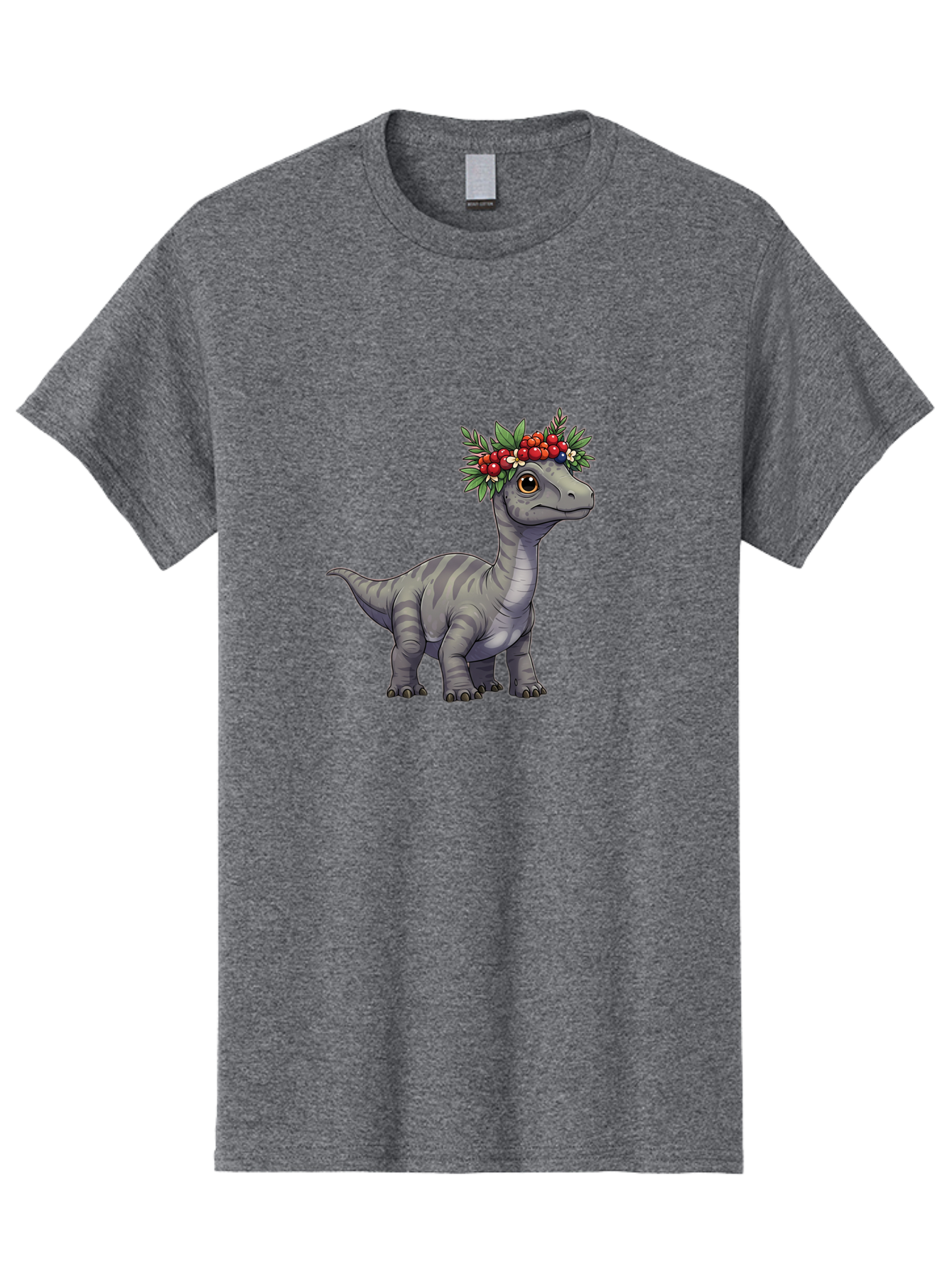 Dinosaur-With-Flower-Crown-1 Men'S Graphic Tee, 100% Cotton, Comfortable Casual Summer Wear, Machine Washable, Vintage Camera, Old Camera, Antique Camera, Black Camera, Classic Photography, Photography Equipment, Nostalgic Device, Film Camera, Bam267 10