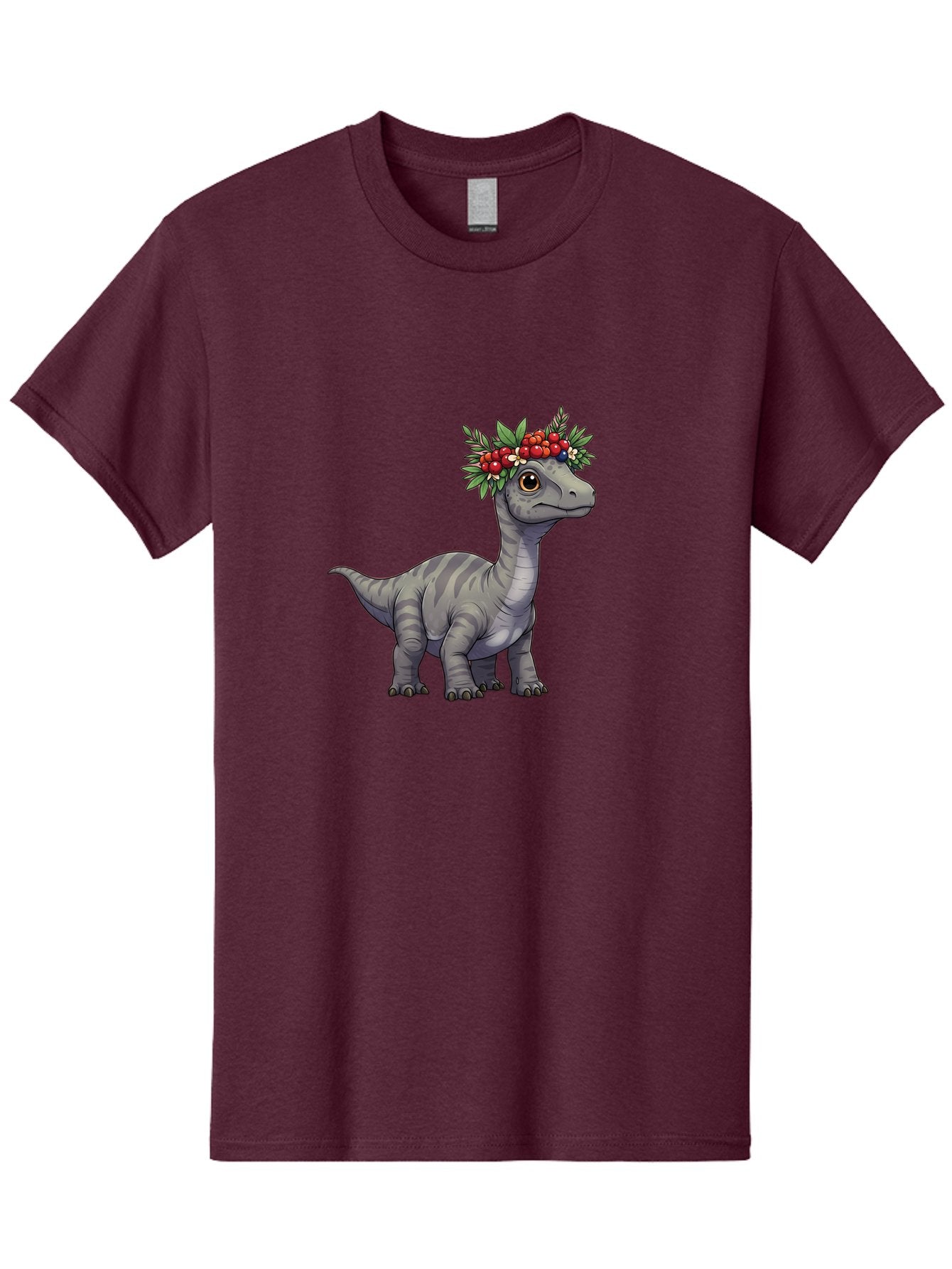 Dinosaur-With-Flower-Crown-1 Men'S Graphic Tee, 100% Cotton, Comfortable Casual Summer Wear, Machine Washable, Vintage Camera, Old Camera, Antique Camera, Black Camera, Classic Photography, Photography Equipment, Nostalgic Device, Film Camera, Bam267 7
