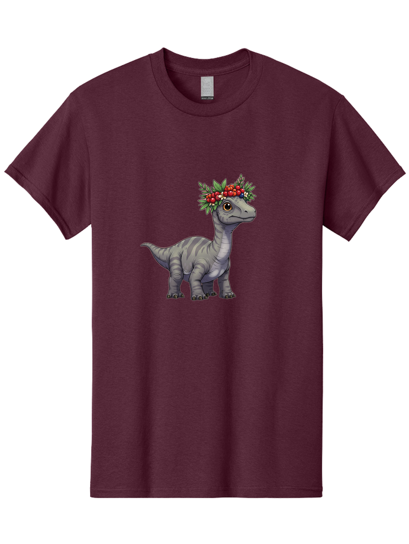 Dinosaur-With-Flower-Crown-1 Men'S Graphic Tee, 100% Cotton, Comfortable Casual Summer Wear, Machine Washable, Vintage Camera, Old Camera, Antique Camera, Black Camera, Classic Photography, Photography Equipment, Nostalgic Device, Film Camera, Bam267 13