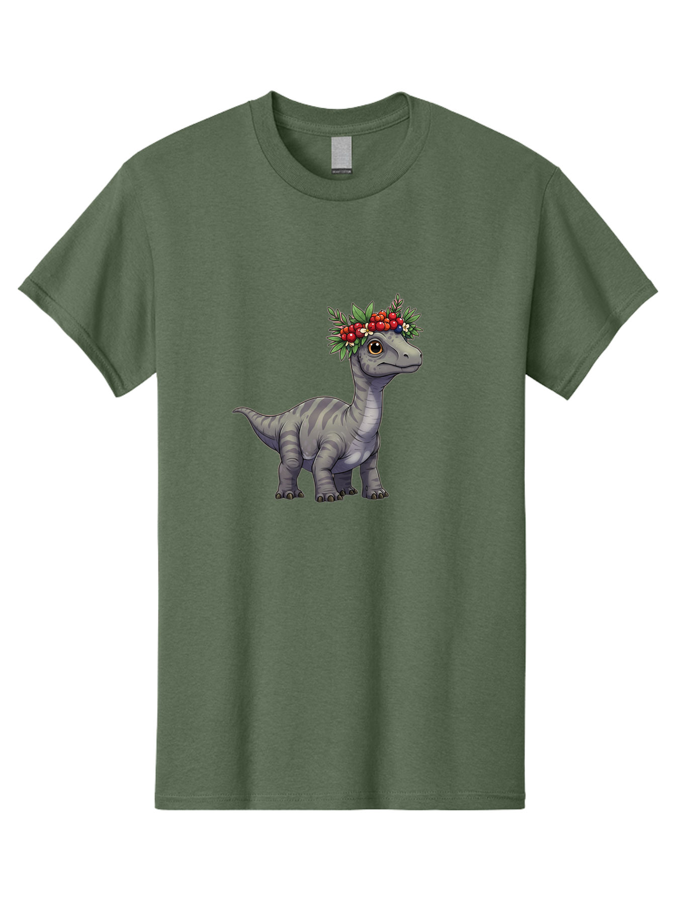 Dinosaur-With-Flower-Crown-1 Men'S Graphic Tee, 100% Cotton, Comfortable Casual Summer Wear, Machine Washable, Vintage Camera, Old Camera, Antique Camera, Black Camera, Classic Photography, Photography Equipment, Nostalgic Device, Film Camera, Bam267 4