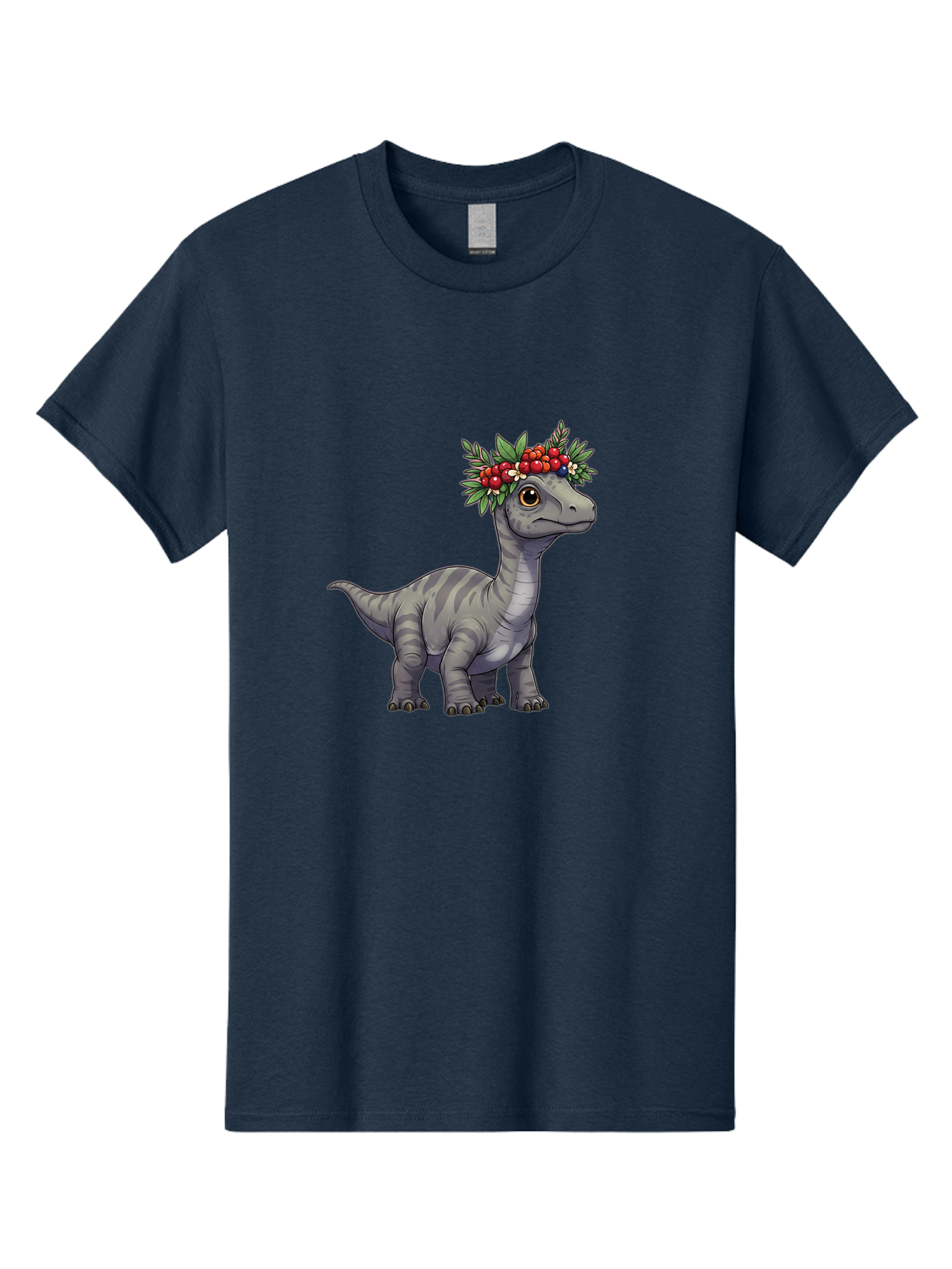 Dinosaur-With-Flower-Crown-1 Men'S Graphic Tee, 100% Cotton, Comfortable Casual Summer Wear, Machine Washable, Vintage Camera, Old Camera, Antique Camera, Black Camera, Classic Photography, Photography Equipment, Nostalgic Device, Film Camera, Bam267 6