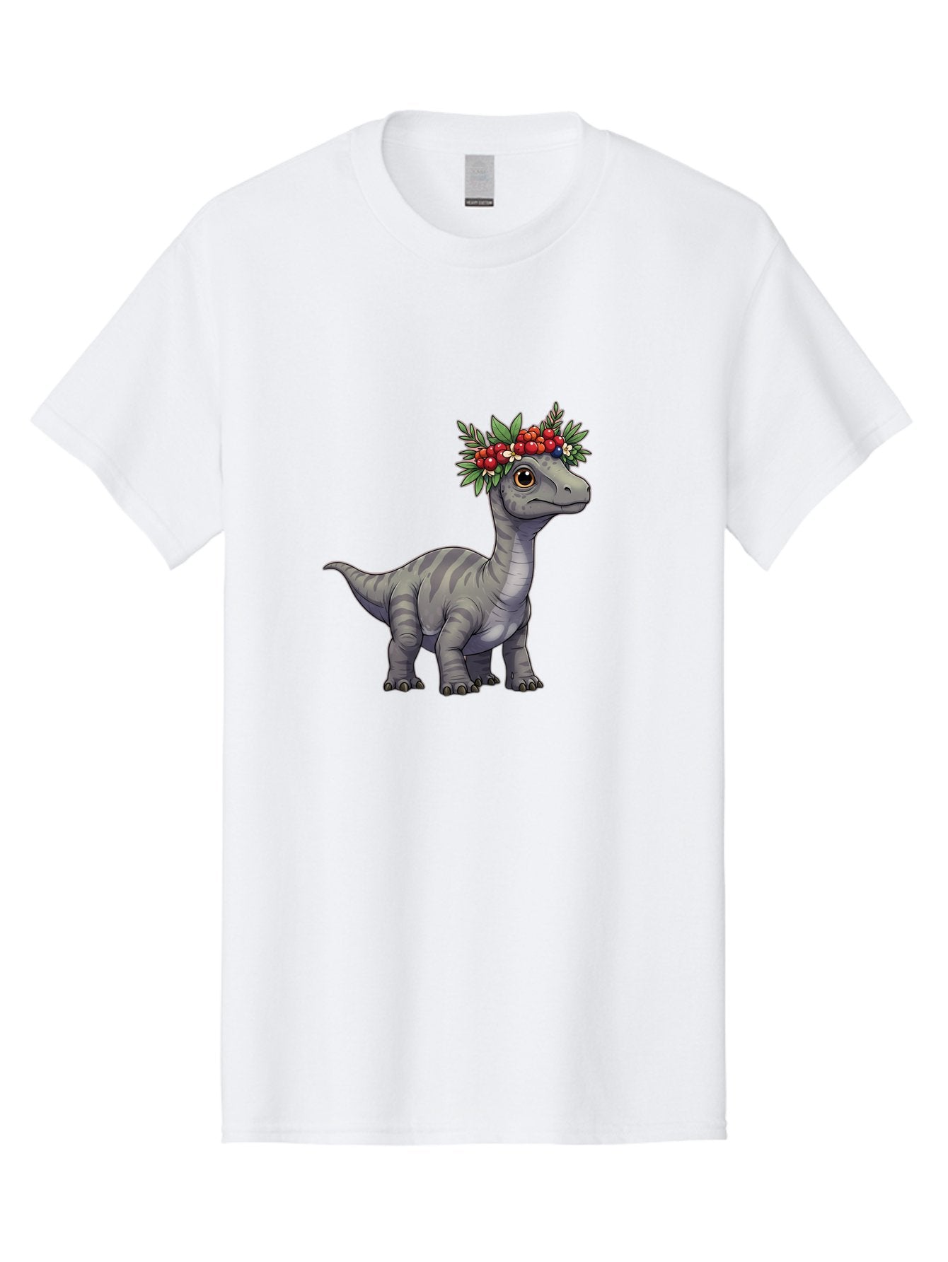 Dinosaur-With-Flower-Crown-1 Men'S Graphic Tee, 100% Cotton, Comfortable Casual Summer Wear, Machine Washable, Vintage Camera, Old Camera, Antique Camera, Black Camera, Classic Photography, Photography Equipment, Nostalgic Device, Film Camera, Bam267 12