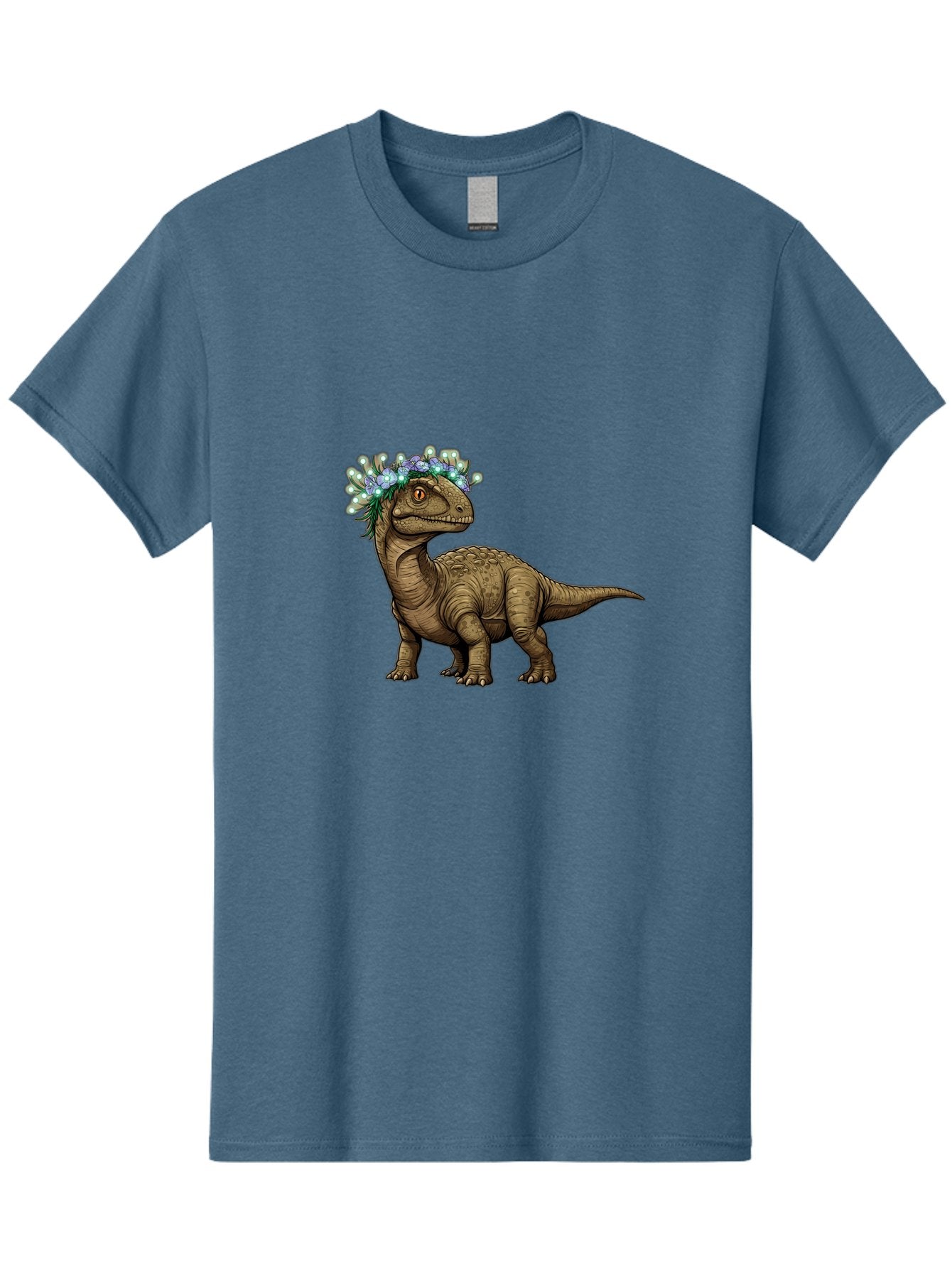 Dinosaur-With-Flower-Crown-2 Men'S Graphic Tee, 100% Cotton, Comfortable Casual Summer Wear, Machine Washable, Vintage Camera, Old Camera, Antique Camera, Black Camera, Classic Photography, Photography Equipment, Nostalgic Device, Film Camera, Bam268 13