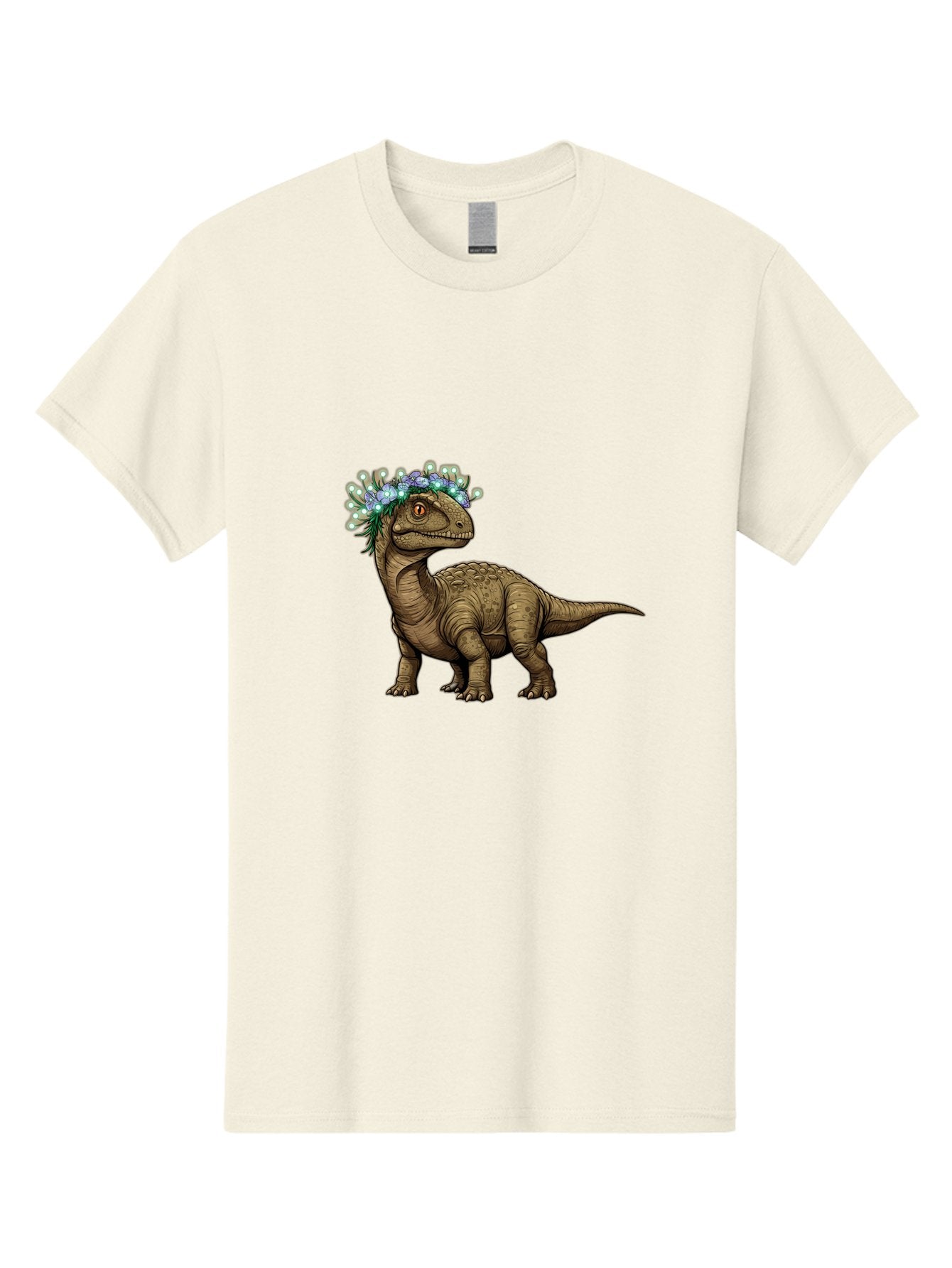 Dinosaur-With-Flower-Crown-2 Men'S Graphic Tee, 100% Cotton, Comfortable Casual Summer Wear, Machine Washable, Vintage Camera, Old Camera, Antique Camera, Black Camera, Classic Photography, Photography Equipment, Nostalgic Device, Film Camera, Bam268 5