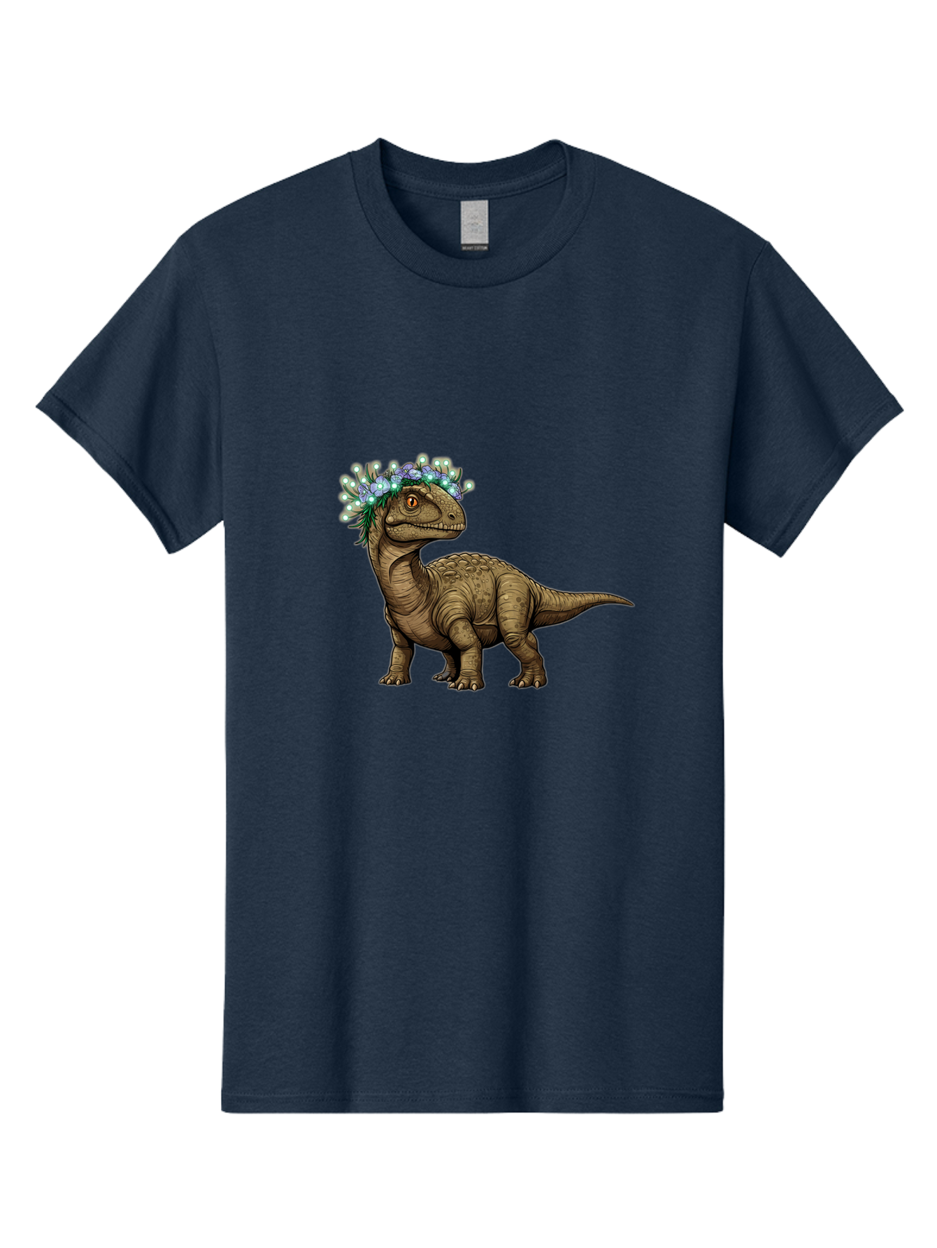 Dinosaur-With-Flower-Crown-2 Men'S Graphic Tee, 100% Cotton, Comfortable Casual Summer Wear, Machine Washable, Vintage Camera, Old Camera, Antique Camera, Black Camera, Classic Photography, Photography Equipment, Nostalgic Device, Film Camera, Bam268 13