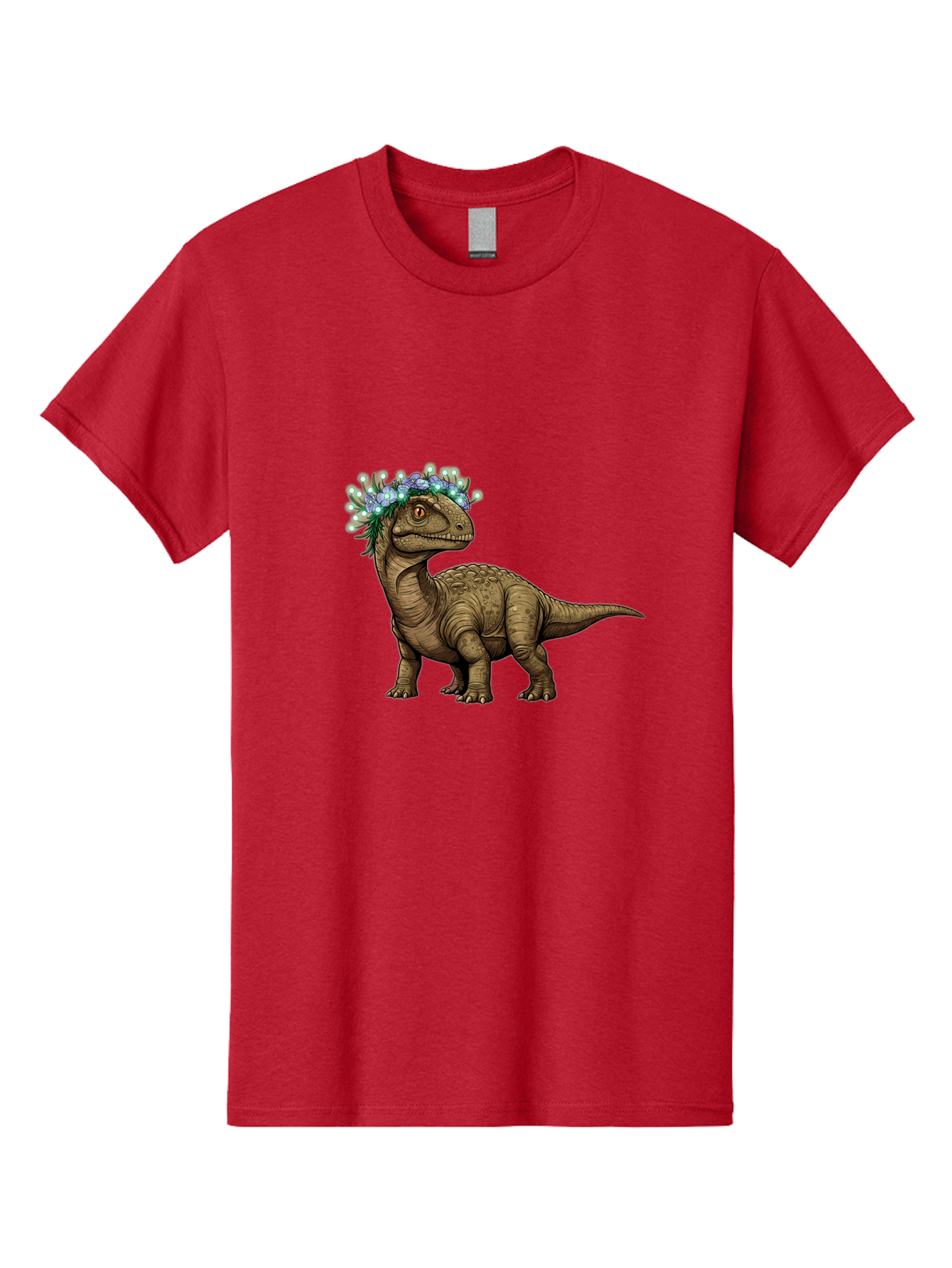 Dinosaur-With-Flower-Crown-2 Men'S Graphic Tee, 100% Cotton, Comfortable Casual Summer Wear, Machine Washable, Vintage Camera, Old Camera, Antique Camera, Black Camera, Classic Photography, Photography Equipment, Nostalgic Device, Film Camera, Bam268 10