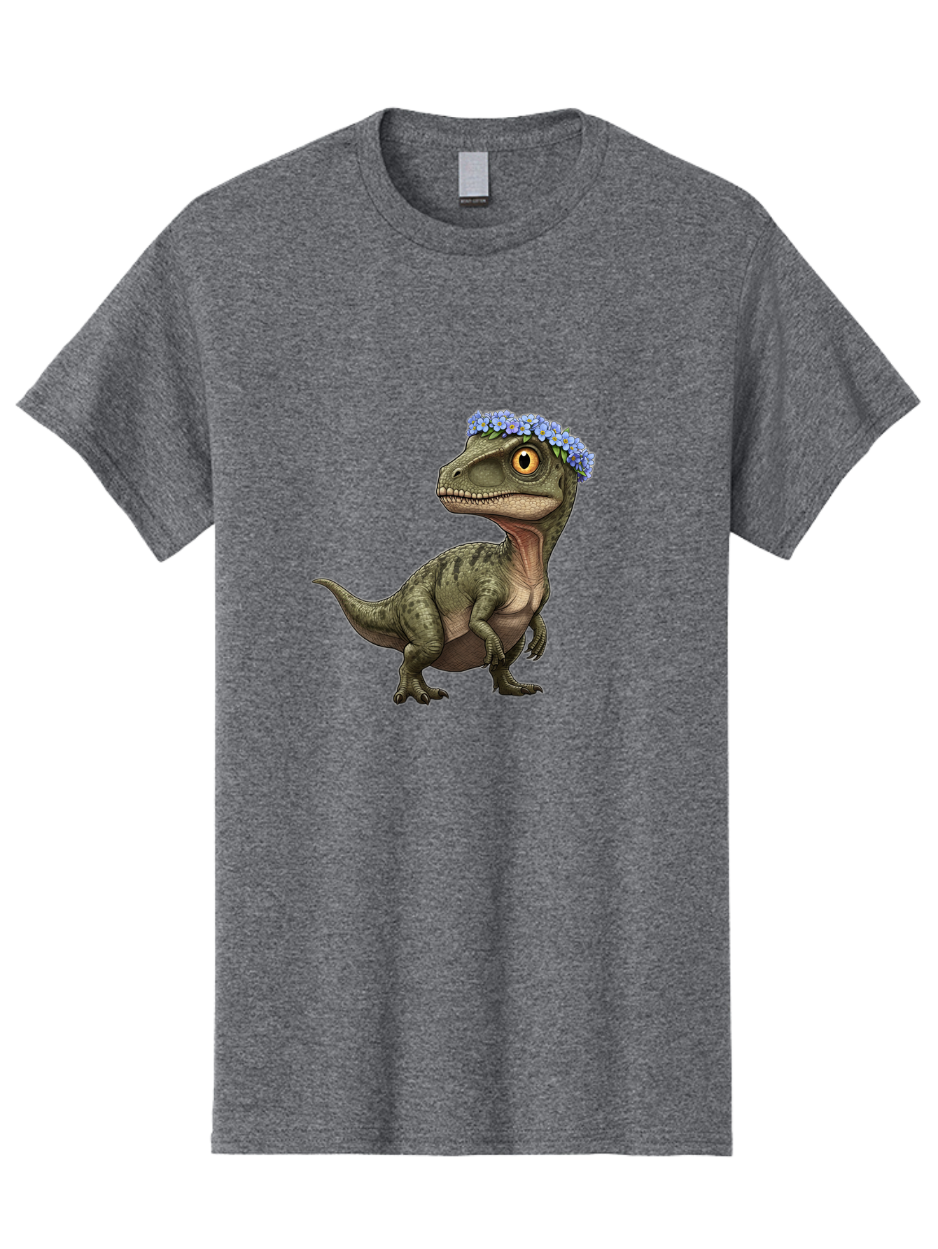 Dinosaur-With-Flower-Crown Men'S Graphic Tee, 100% Cotton, Comfortable Casual Summer Wear, Machine Washable, Vintage Camera, Old Camera, Antique Camera, Black Camera, Classic Photography, Photography Equipment, Nostalgic Device, Film Camera, Bam269 9