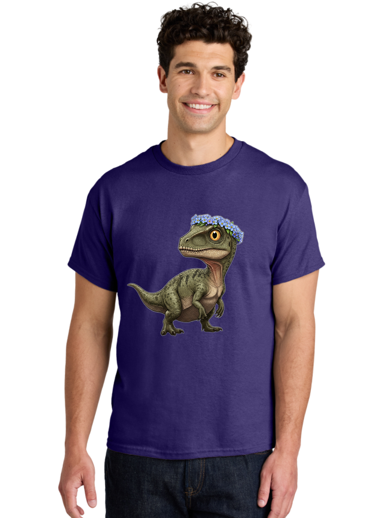 Dinosaur-With-Flower-Crown Men'S Graphic Tee, 100% Cotton, Comfortable Casual Summer Wear, Machine Washable, Vintage Camera, Old Camera, Antique Camera, Black Camera, Classic Photography, Photography Equipment, Nostalgic Device, Film Camera, Bam269 27