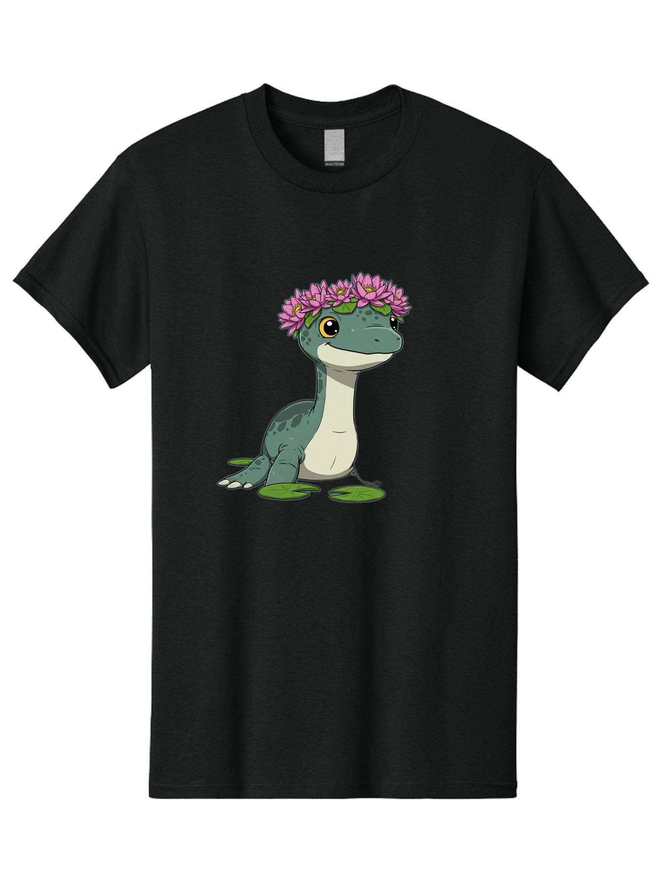 Dinosaur-With-Flower-Wreath Men'S Graphic Tee, 100% Cotton, Comfortable Casual Summer Wear, Machine Washable, Vintage Camera, Old Camera, Antique Camera, Black Camera, Classic Photography, Photography Equipment, Nostalgic Device, Film Camera, Bam270 9