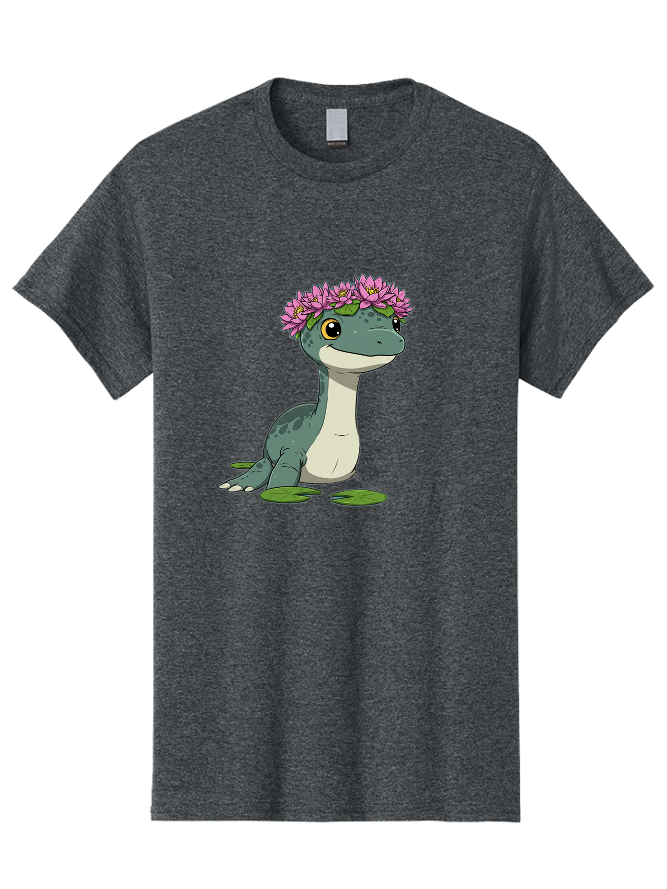 Dinosaur-With-Flower-Wreath Men'S Graphic Tee, 100% Cotton, Comfortable Casual Summer Wear, Machine Washable, Vintage Camera, Old Camera, Antique Camera, Black Camera, Classic Photography, Photography Equipment, Nostalgic Device, Film Camera, Bam270 15