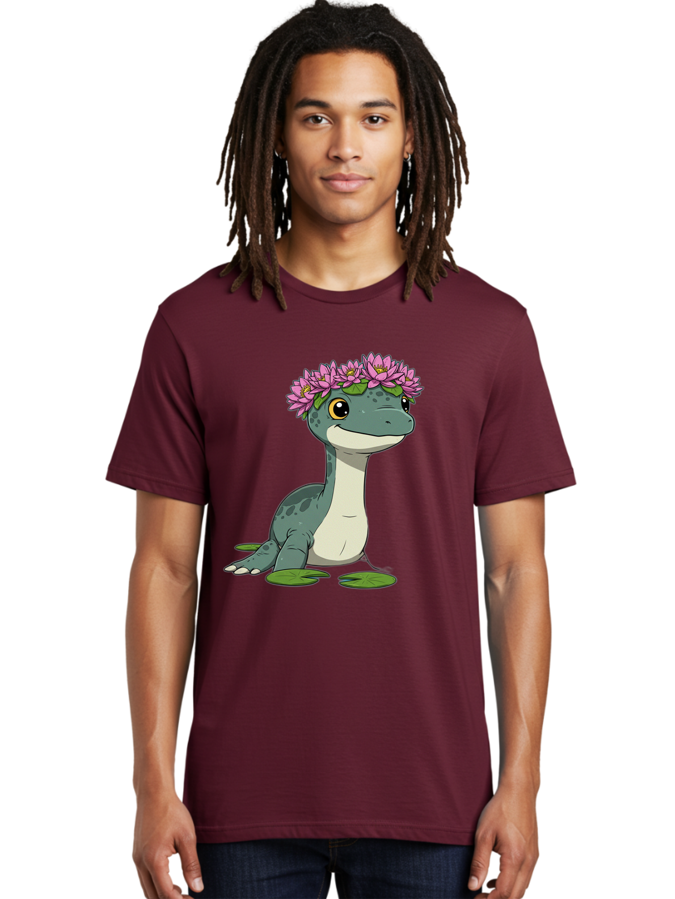 Dinosaur-With-Flower-Wreath Men'S Graphic Tee, 100% Cotton, Comfortable Casual Summer Wear, Machine Washable, Vintage Camera, Old Camera, Antique Camera, Black Camera, Classic Photography, Photography Equipment, Nostalgic Device, Film Camera, Bam270 28