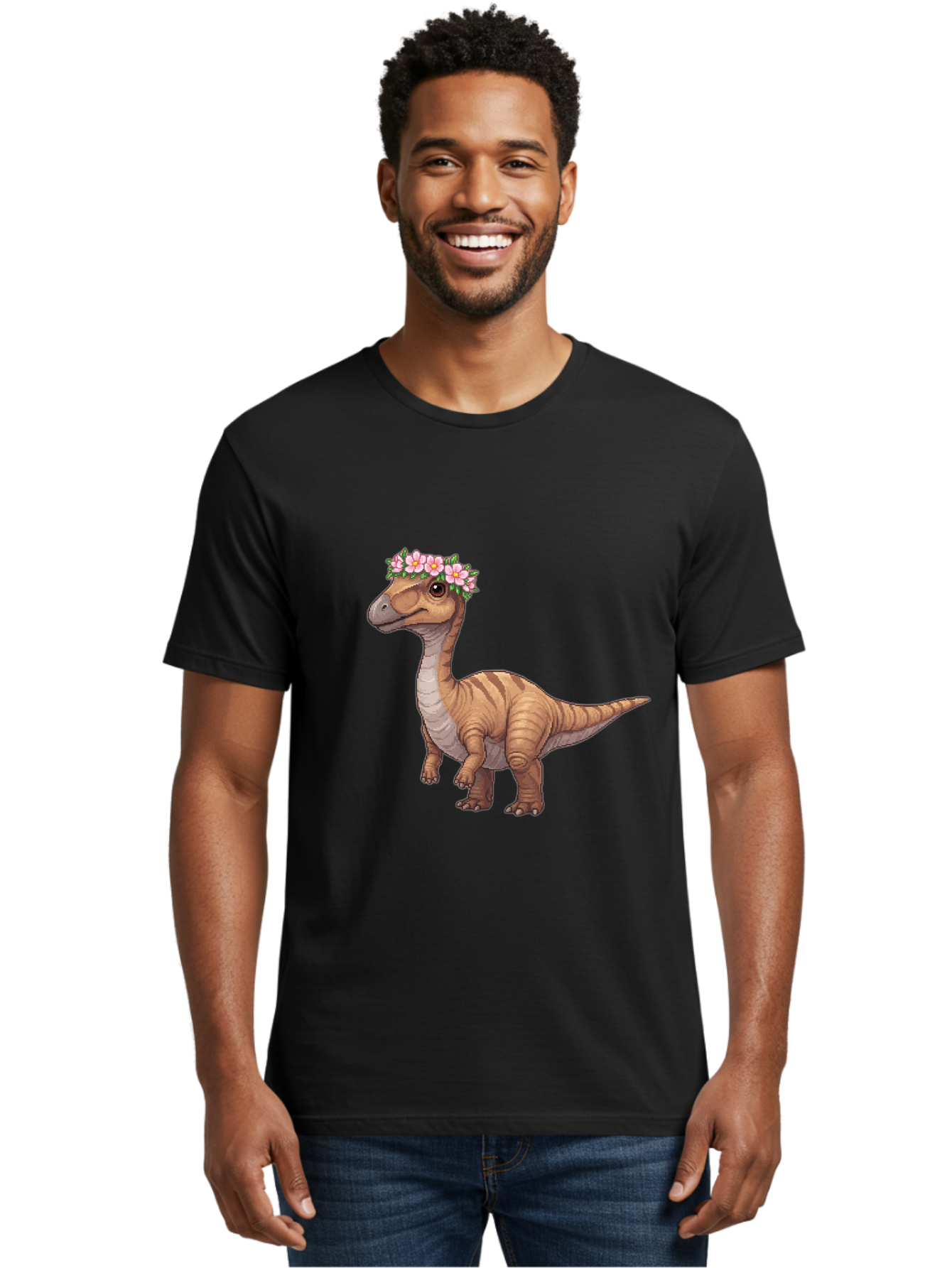 Dinosaur-With-Flowers Men'S Graphic Tee, 100% Cotton, Comfortable Casual Summer Wear, Machine Washable, Vintage Camera, Old Camera, Antique Camera, Black Camera, Classic Photography, Photography Equipment, Nostalgic Device, Film Camera, Bam271 30