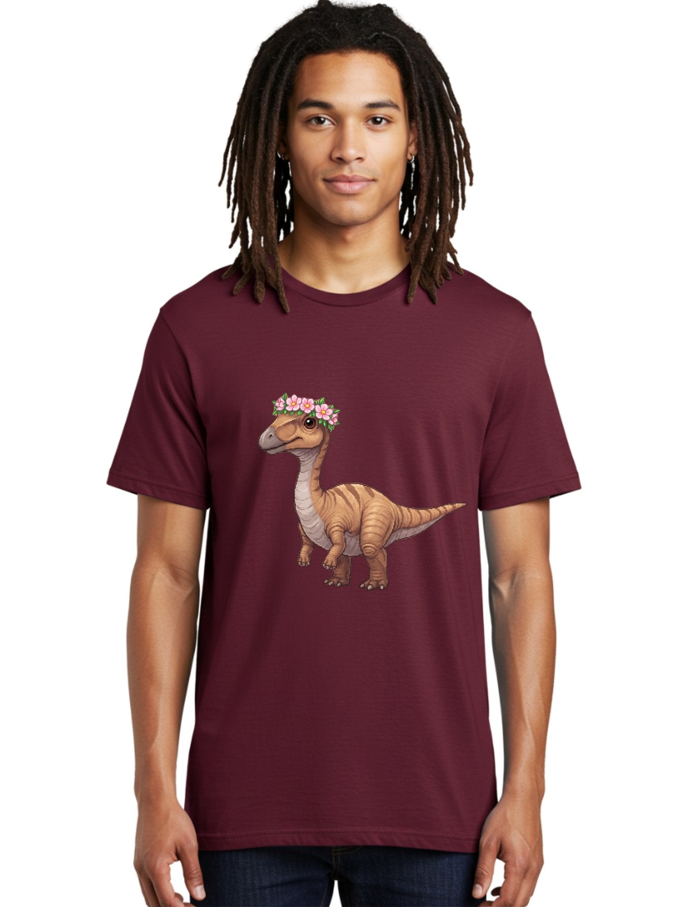 Dinosaur-With-Flowers Men'S Graphic Tee, 100% Cotton, Comfortable Casual Summer Wear, Machine Washable, Vintage Camera, Old Camera, Antique Camera, Black Camera, Classic Photography, Photography Equipment, Nostalgic Device, Film Camera, Bam271 23