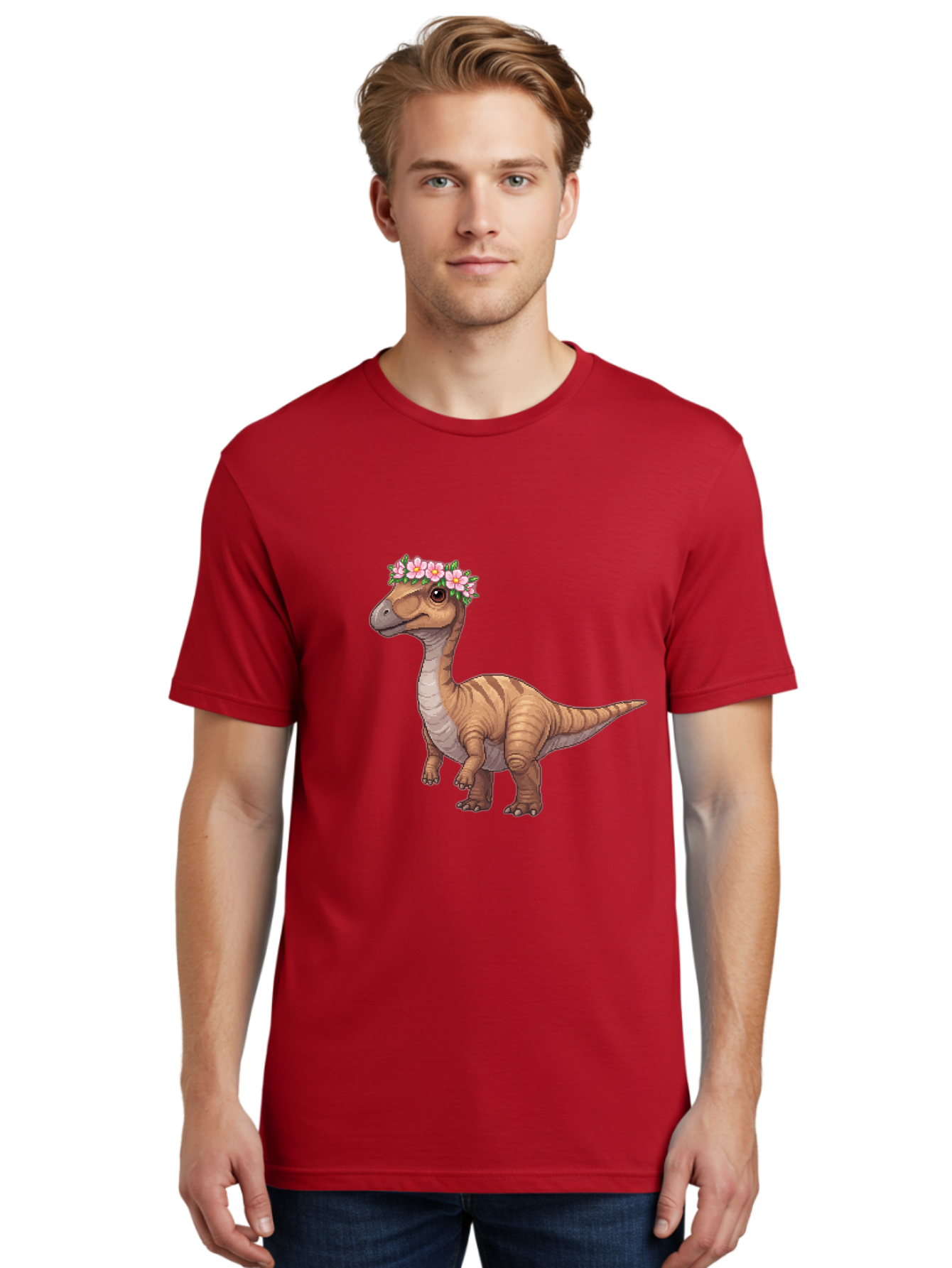 Dinosaur-With-Flowers Men'S Graphic Tee, 100% Cotton, Comfortable Casual Summer Wear, Machine Washable, Vintage Camera, Old Camera, Antique Camera, Black Camera, Classic Photography, Photography Equipment, Nostalgic Device, Film Camera, Bam271 22
