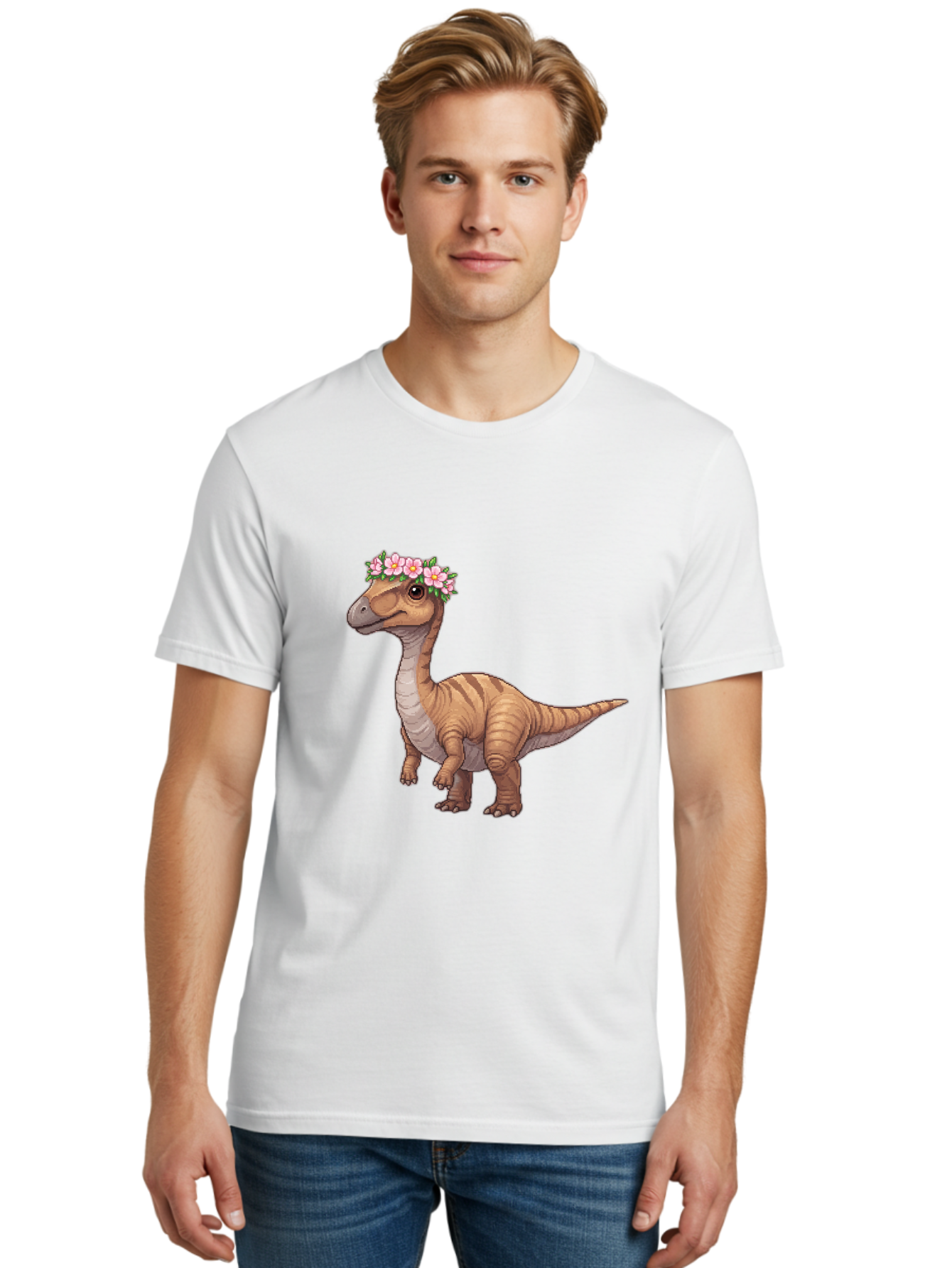 Dinosaur-With-Flowers Men'S Graphic Tee, 100% Cotton, Comfortable Casual Summer Wear, Machine Washable, Vintage Camera, Old Camera, Antique Camera, Black Camera, Classic Photography, Photography Equipment, Nostalgic Device, Film Camera, Bam271 26