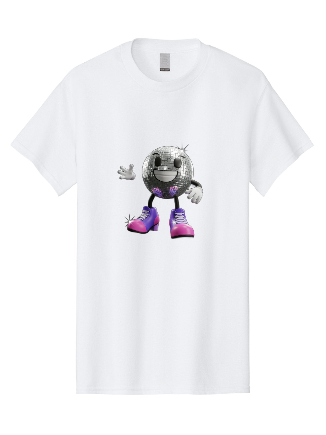 Disco-Ball-Character Men'S Graphic Tee, 100% Cotton, Comfortable Casual Summer Wear, Machine Washable, Vintage Camera, Old Camera, Antique Camera, Black Camera, Classic Photography, Photography Equipment, Nostalgic Device, Film Camera, Bam277 4