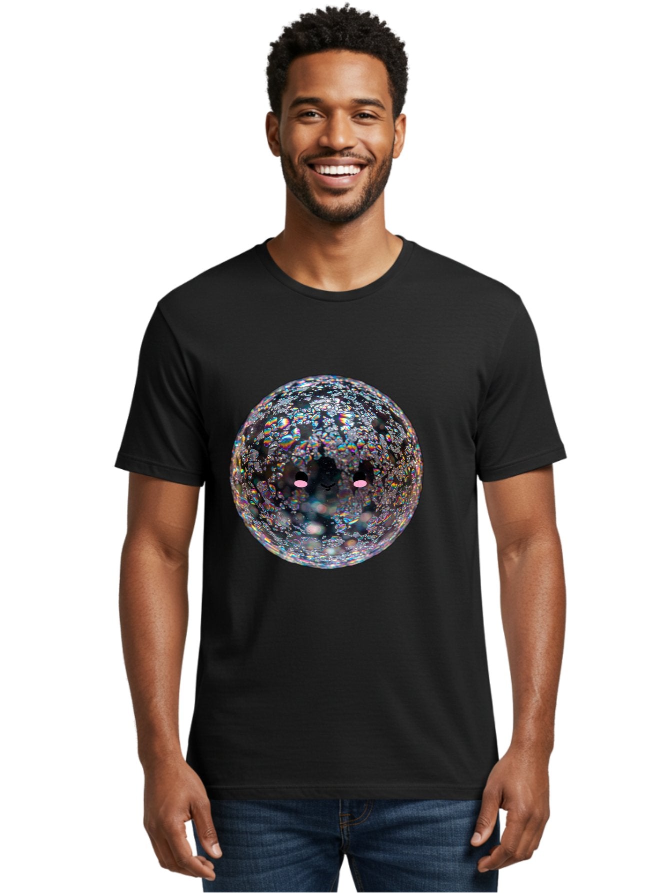 Disco-Ball-Creature Men'S Graphic Tee, 100% Cotton, Comfortable Casual Summer Wear, Machine Washable, Vintage Camera, Old Camera, Antique Camera, Black Camera, Classic Photography, Photography Equipment, Nostalgic Device, Film Camera, Bam279 21