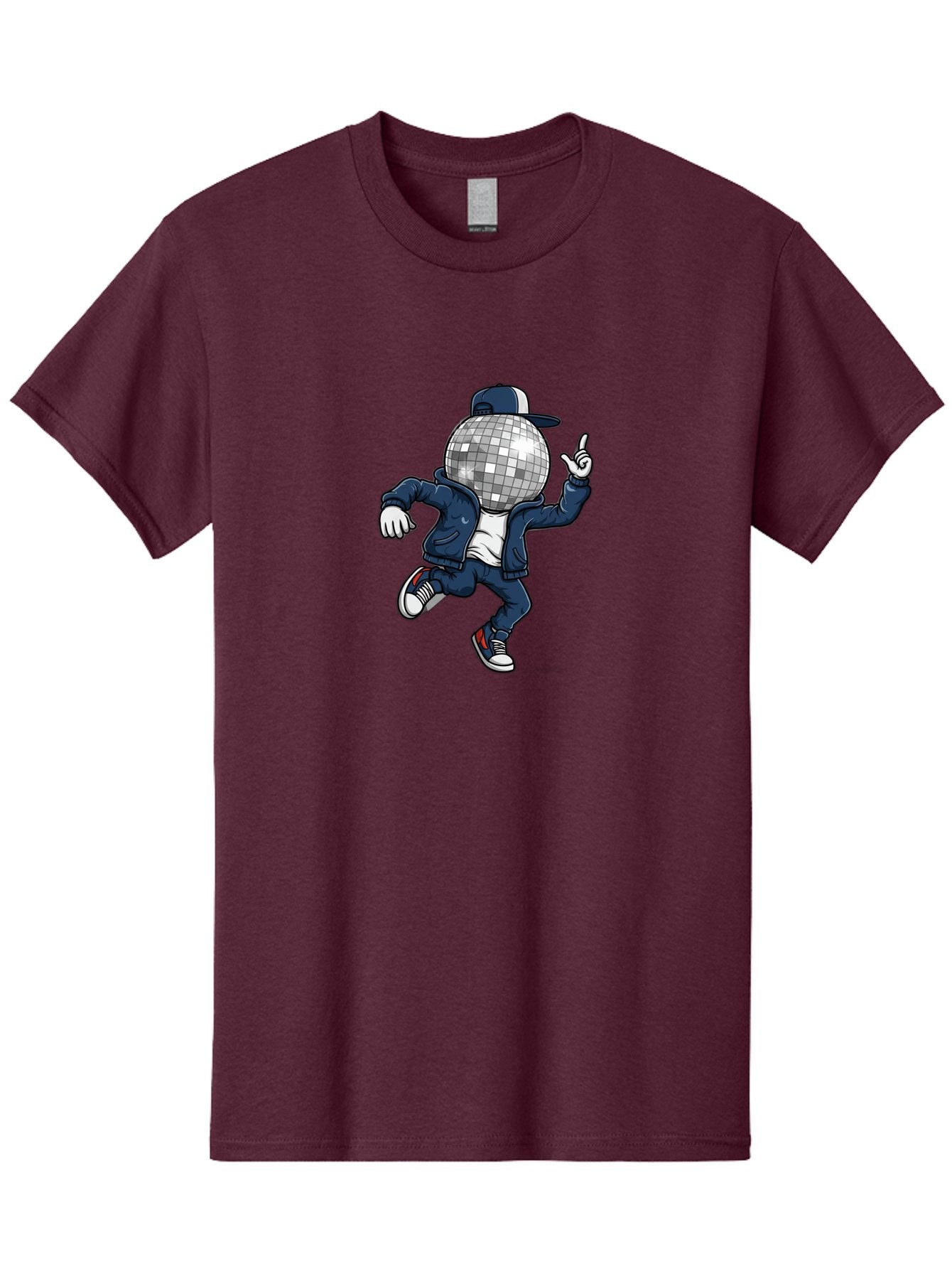 Disco-Ball-Person Men'S Graphic Tee, 100% Cotton, Comfortable Casual Summer Wear, Machine Washable, Vintage Camera, Old Camera, Antique Camera, Black Camera, Classic Photography, Photography Equipment, Nostalgic Device, Film Camera, Camera Art Bam283