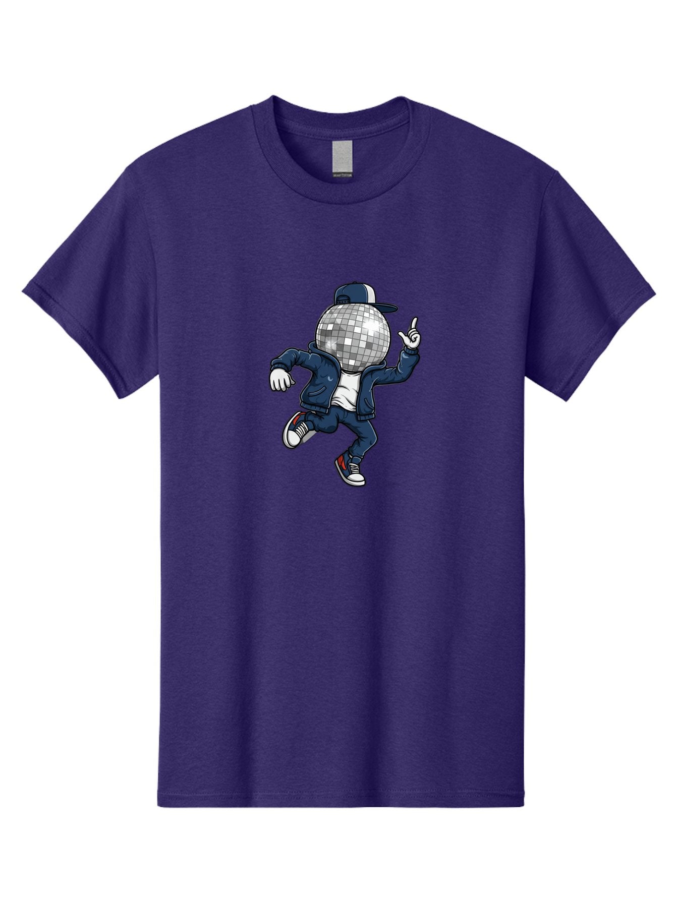 Disco-Ball-Person Men'S Graphic Tee, 100% Cotton, Comfortable Casual Summer Wear, Machine Washable, Vintage Camera, Old Camera, Antique Camera, Black Camera, Classic Photography, Photography Equipment, Nostalgic Device, Film Camera, Camera Art Bam283